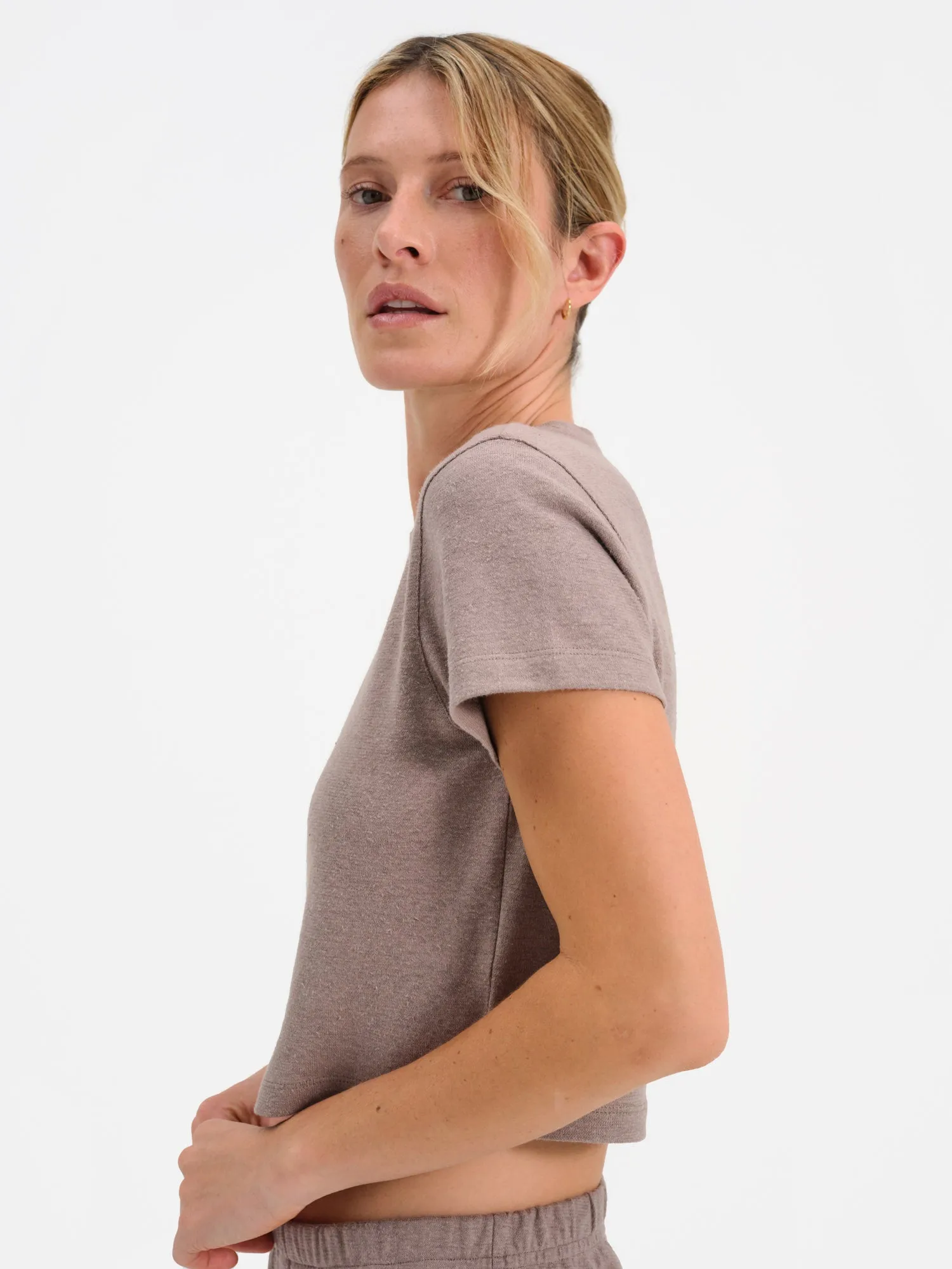 Regenerative Hemp Shrunken Tee sold by MATE the Label product image thumbnail 5