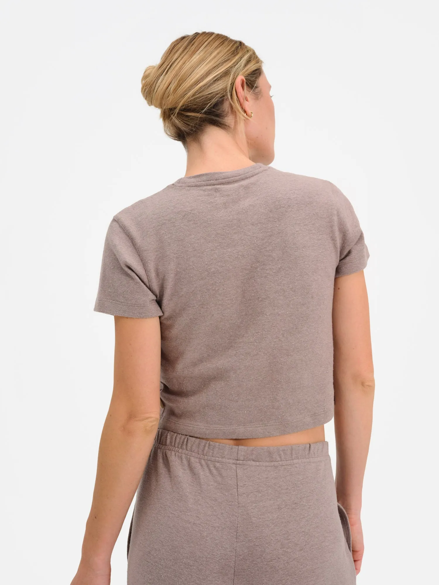 Regenerative Hemp Shrunken Tee sold by MATE the Label product image thumbnail 3