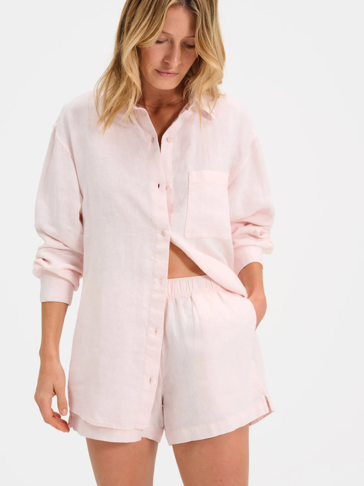 Organic Linen Short sold by MATE the Label product image thumbnail 2