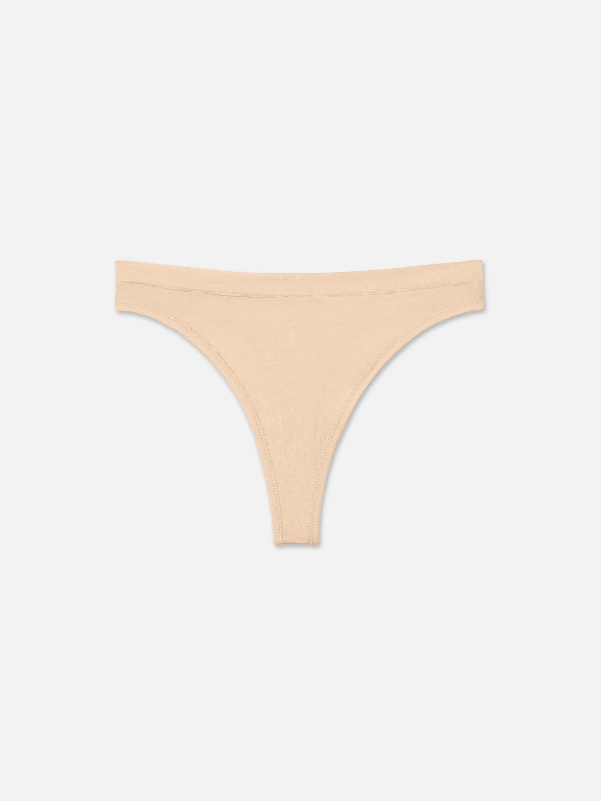 Tencel Comfort Mid Rise Thong sold by MATE the Label product image thumbnail 3