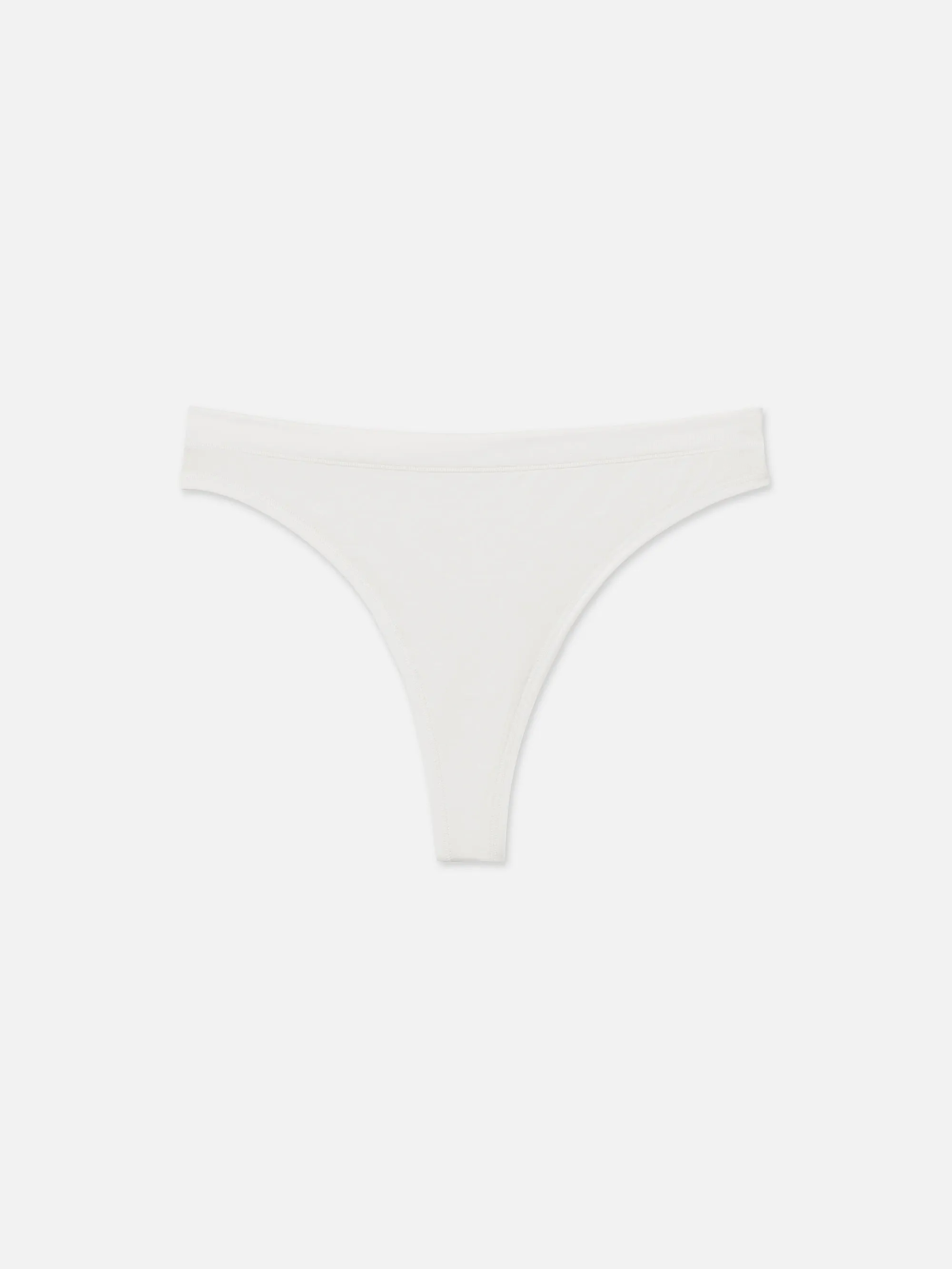 Tencel Comfort Mid Rise Thong sold by MATE the Label product image thumbnail 3