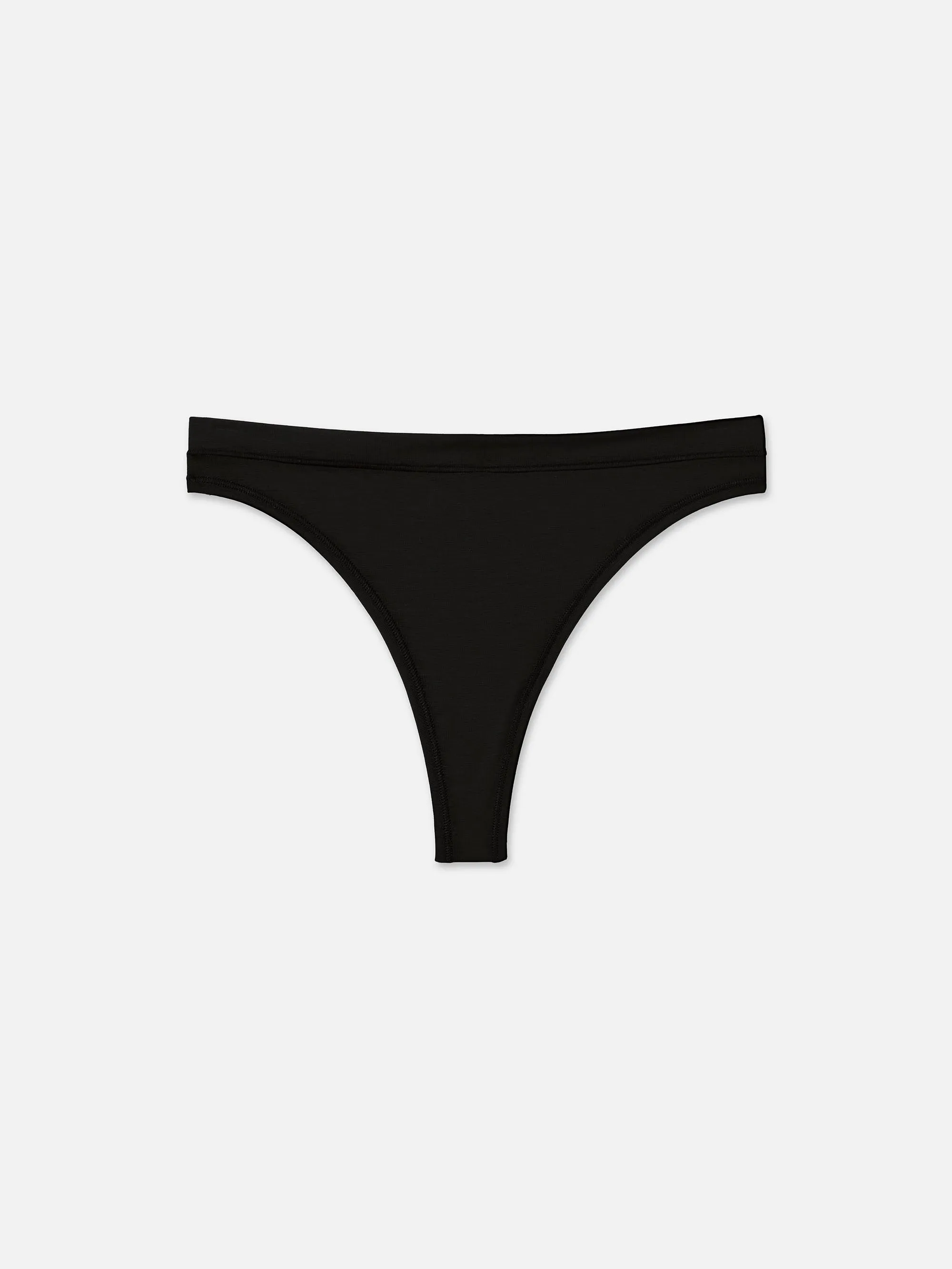 Tencel Comfort Mid Rise Thong sold by MATE the Label product image thumbnail 3