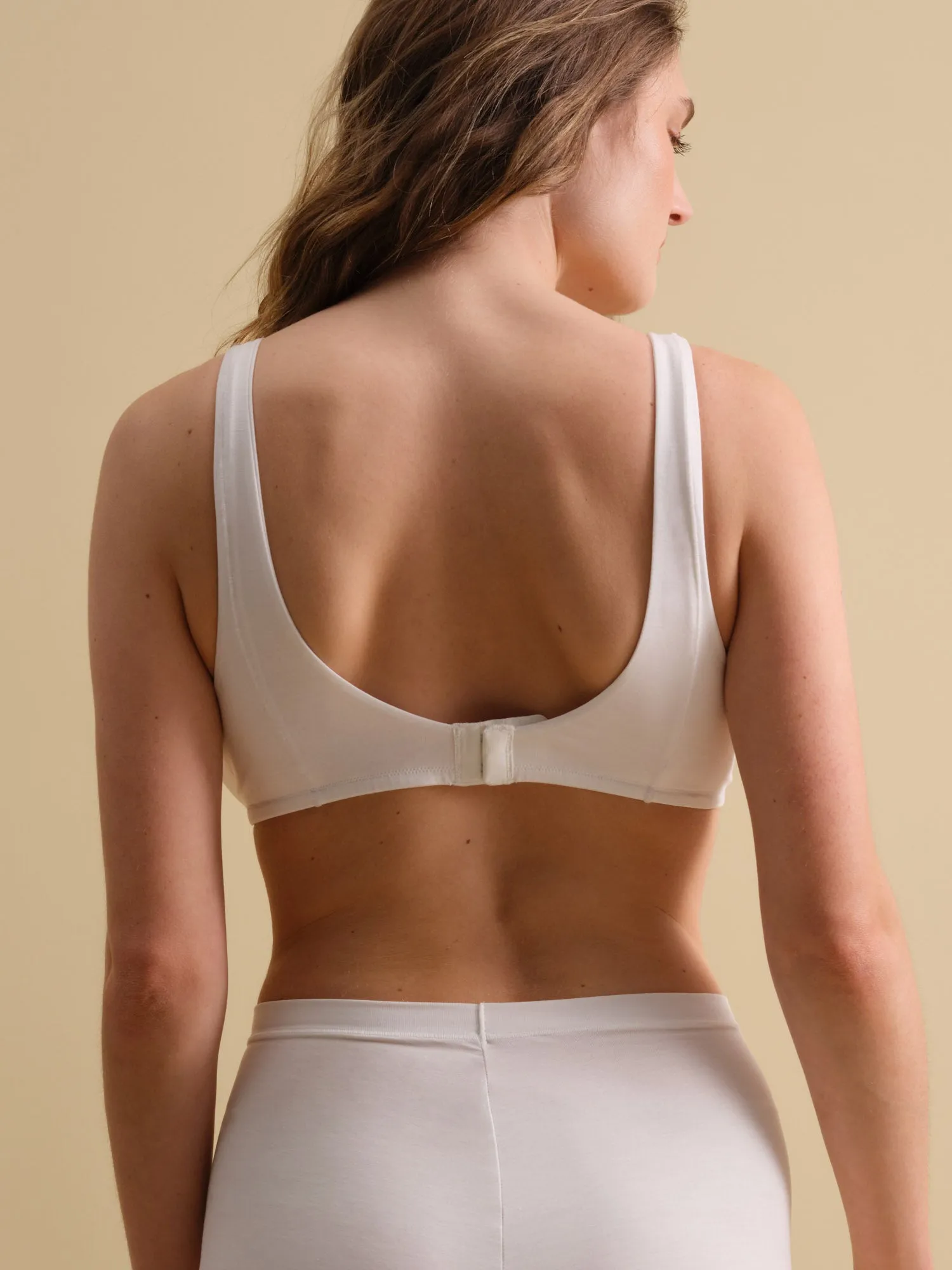 Tencel Comfort Wireless Triangle Bra sold by MATE the Label product image thumbnail 4