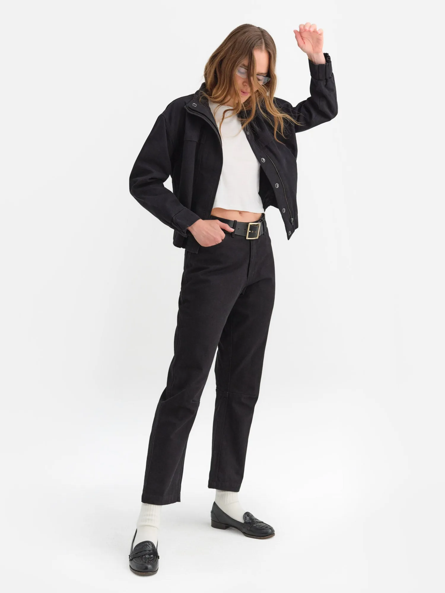 Organic Cotton Canvas Five Pocket Pant sold by MATE the Label product image thumbnail 4