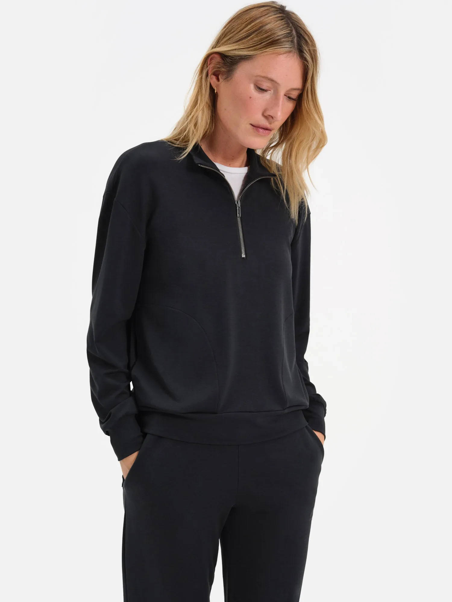 Seacell Tencel Quarter Zip Pullover sold by MATE the Label product image thumbnail 5