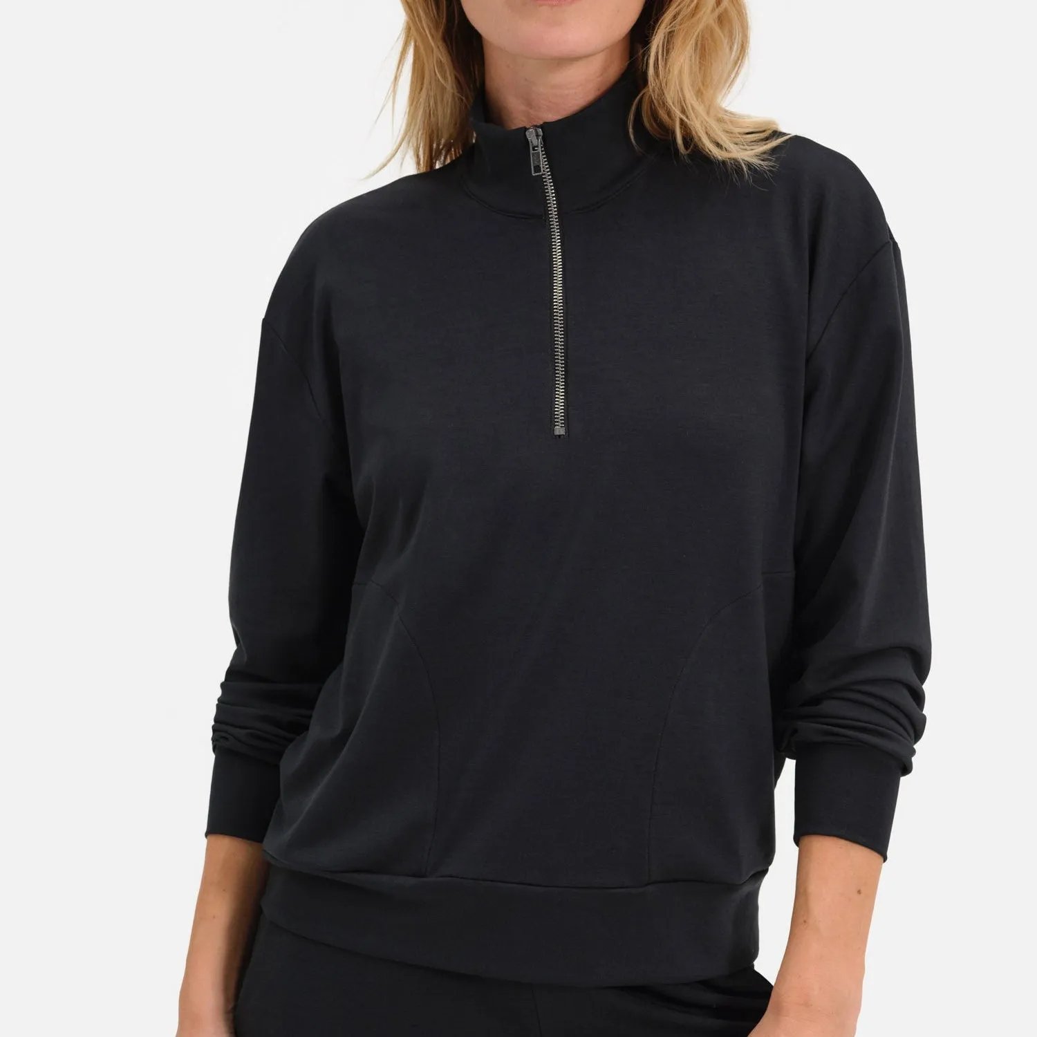 Seacell Tencel Quarter Zip Pullover sold by MATE the Label