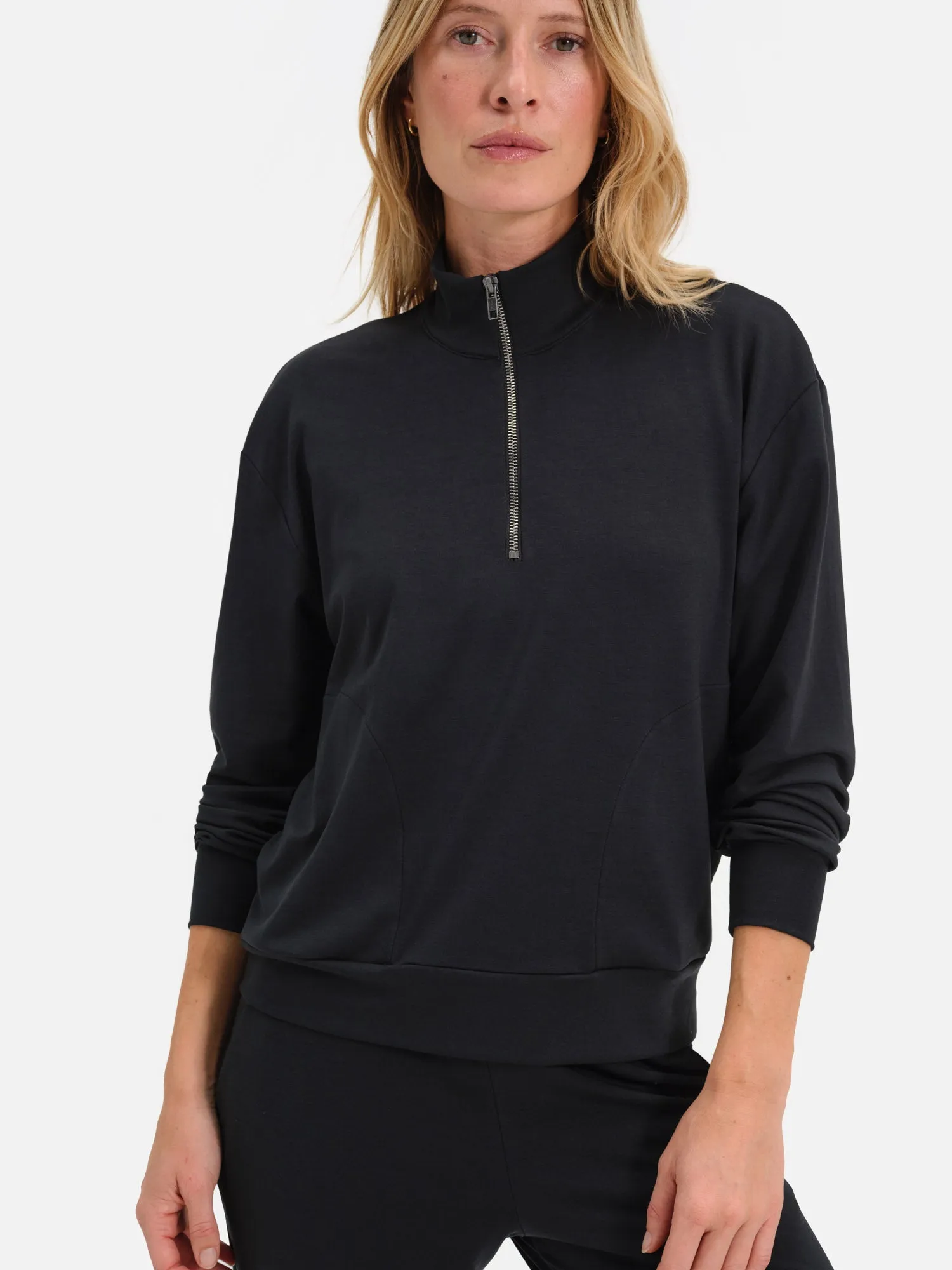 Seacell Tencel Quarter Zip Pullover sold by MATE the Label product image thumbnail 2