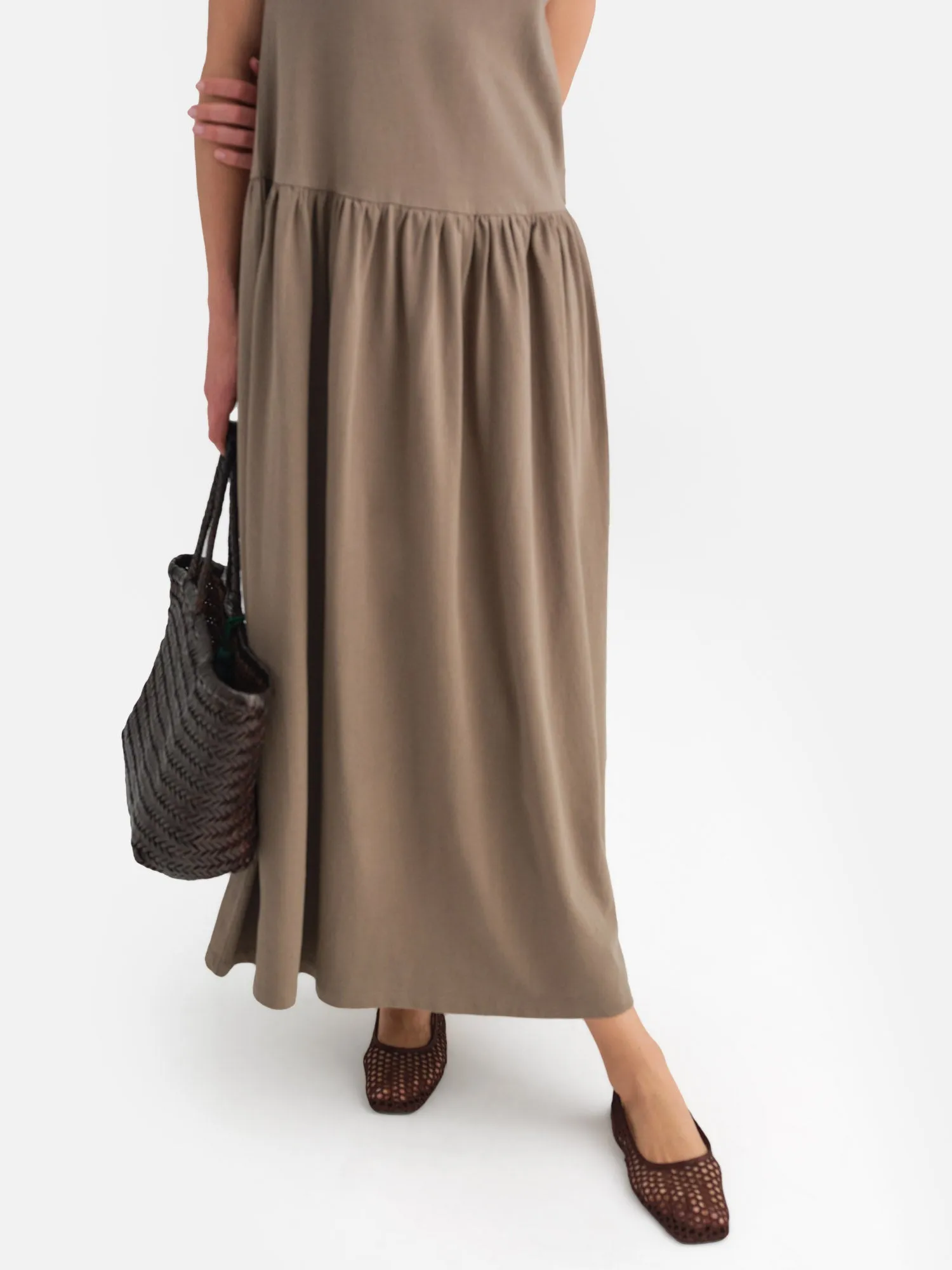 Organic Heavyweight Tank Dress sold by MATE the Label product image thumbnail 4