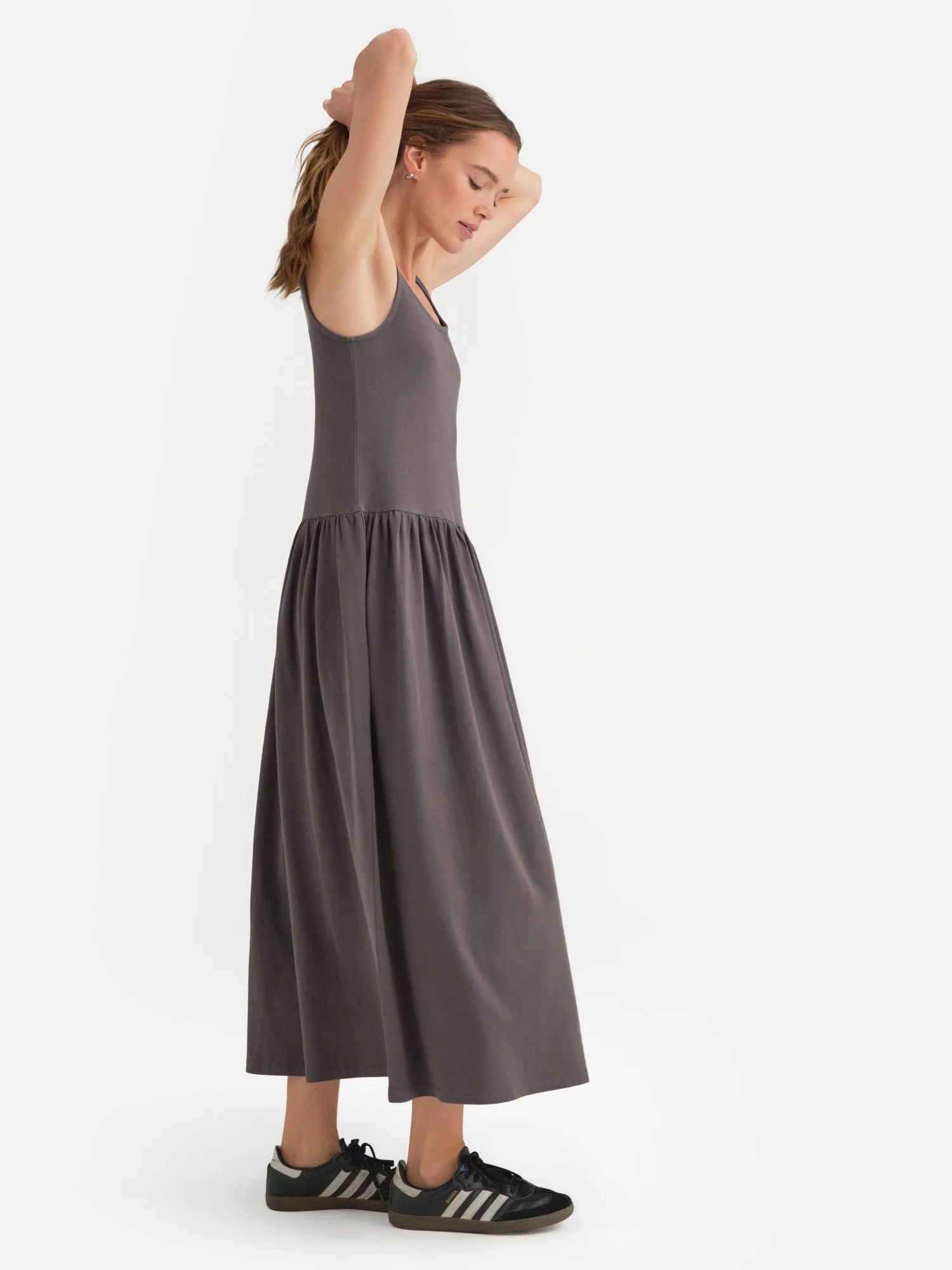 Organic Heavyweight Tank Dress sold by MATE the Label product image thumbnail 5