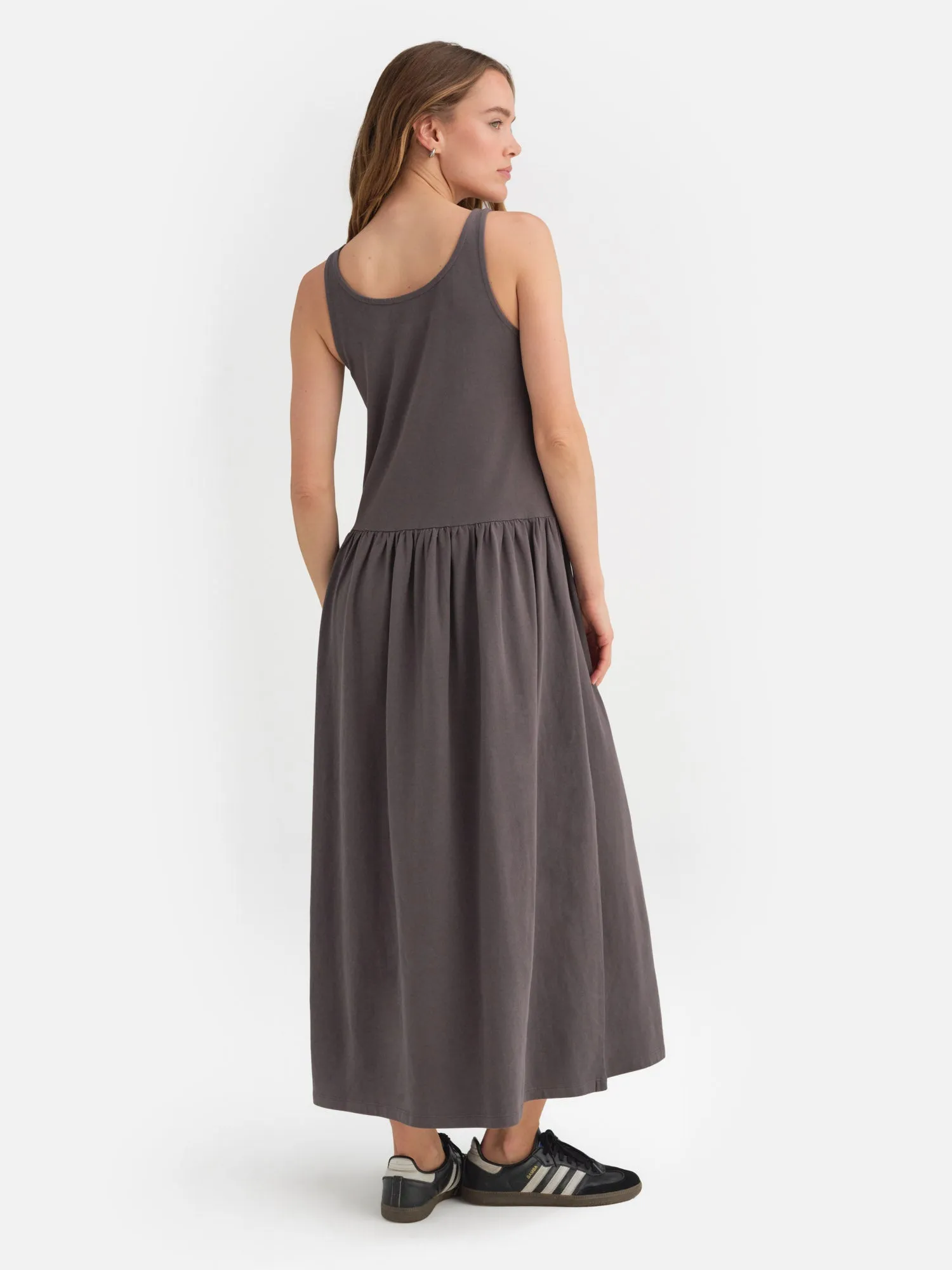 Organic Heavyweight Tank Dress sold by MATE the Label product image thumbnail 3