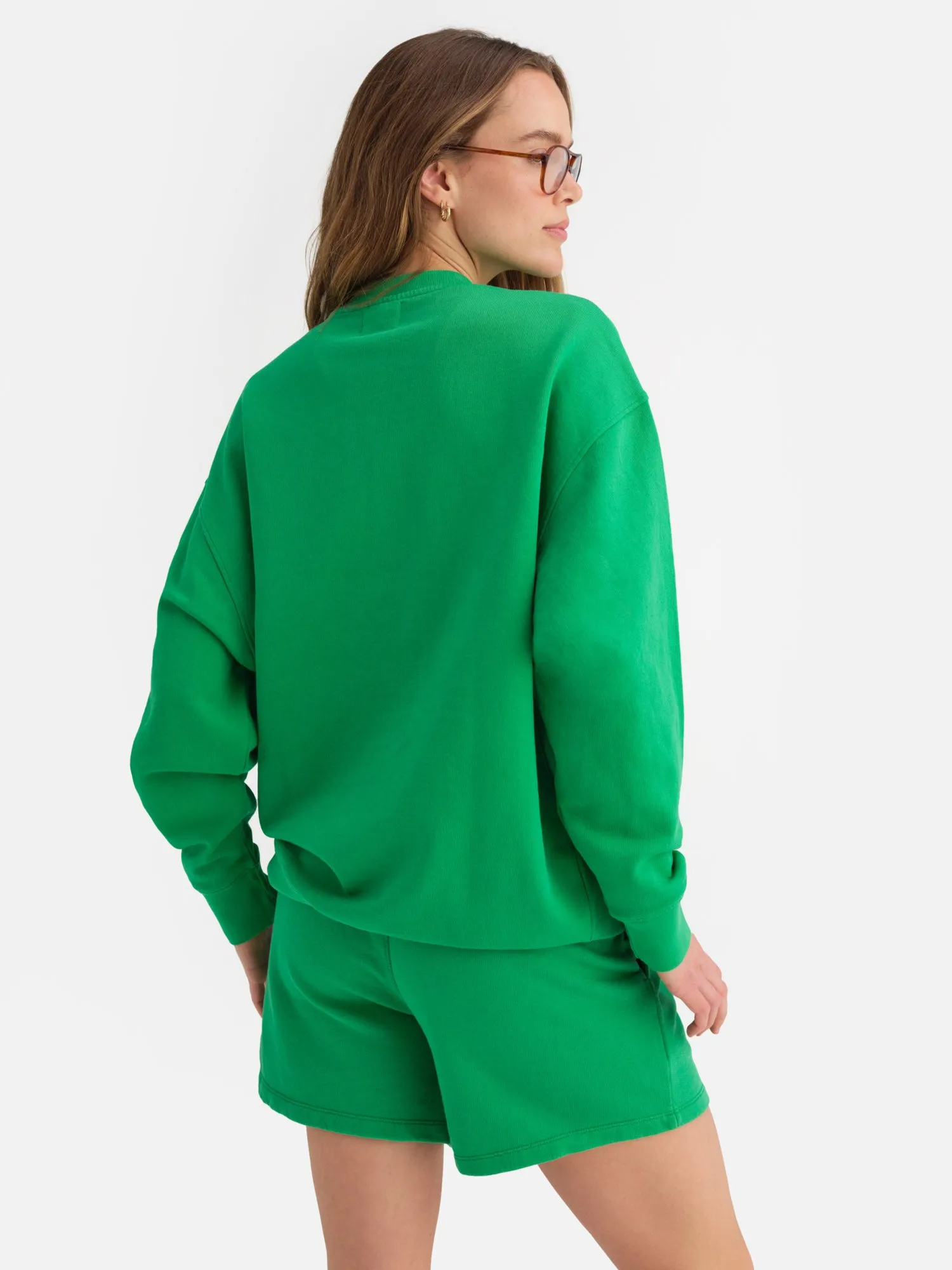 MATE x Lisa Says Gah Organic Fleece Embroidered Oversized Sweatshirt sold by MATE the Label product image thumbnail 3