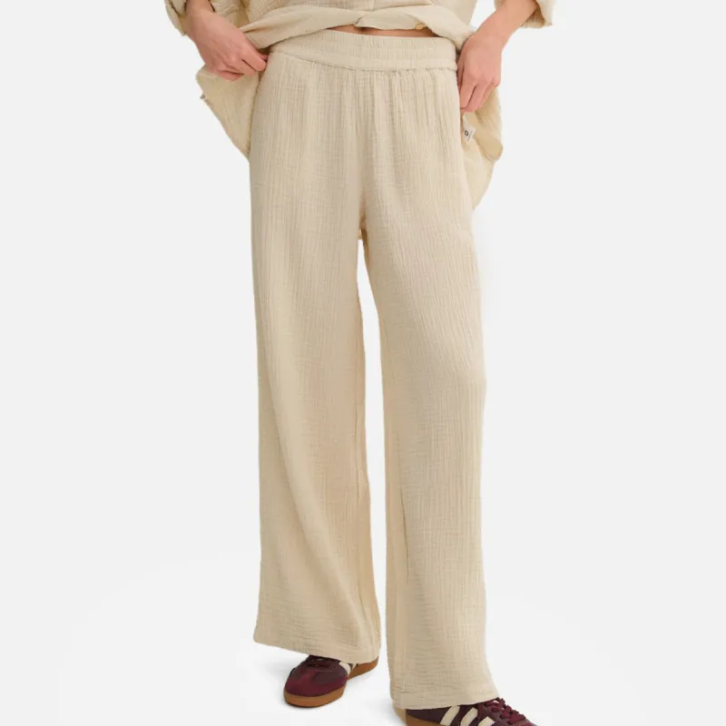 Organic Gauze Straight Leg Pant sold by MATE the Label