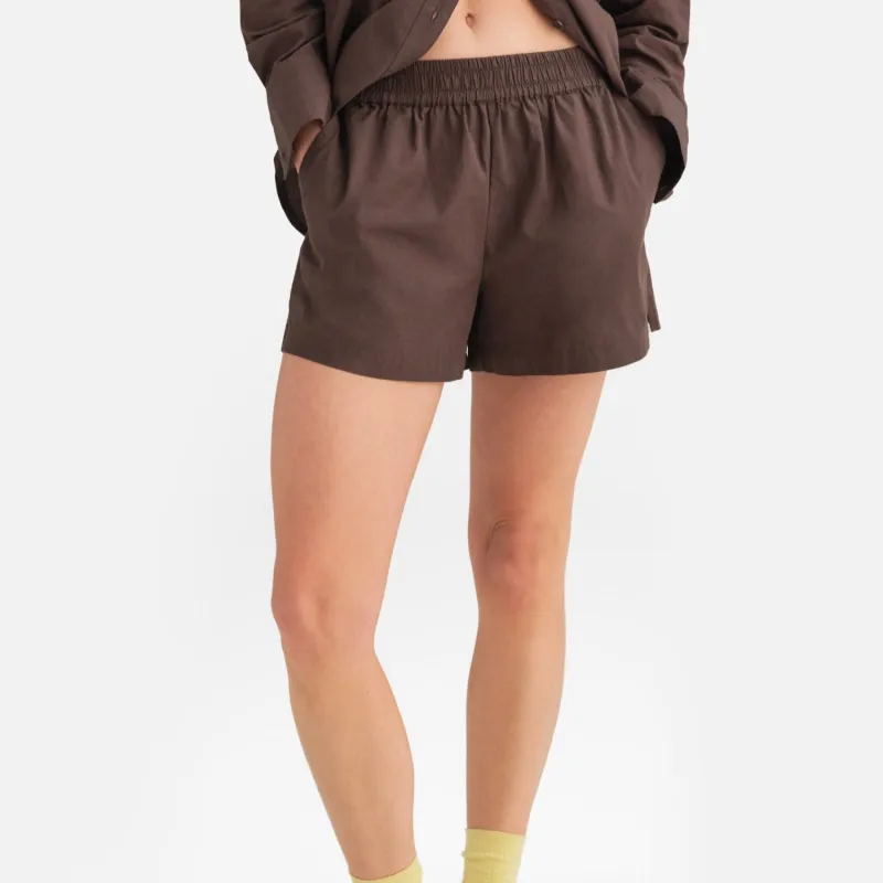 Organic Poplin Short sold by MATE the Label