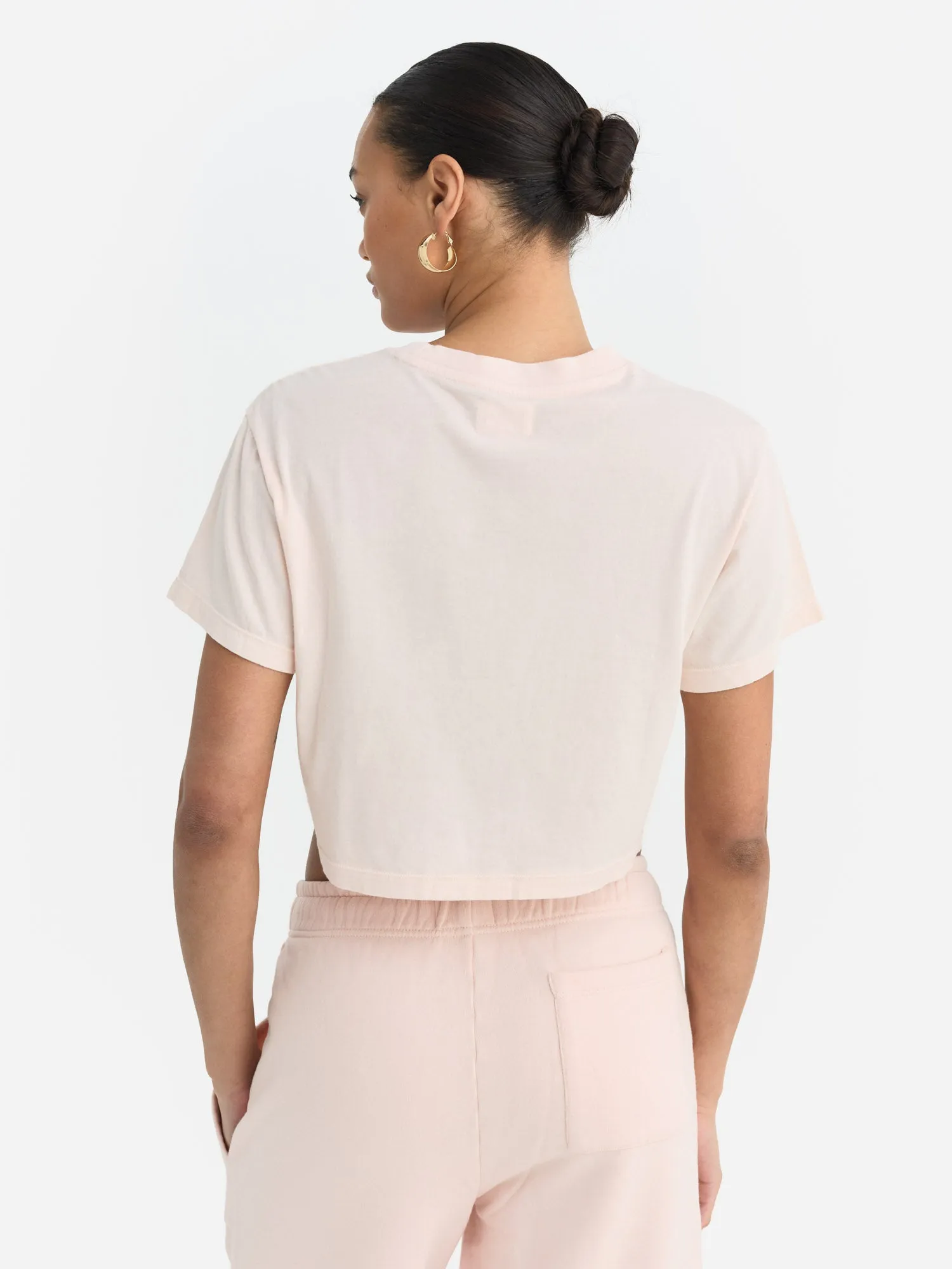 Organic Cotton Relaxed Crop Tee sold by MATE the Label product image thumbnail 5