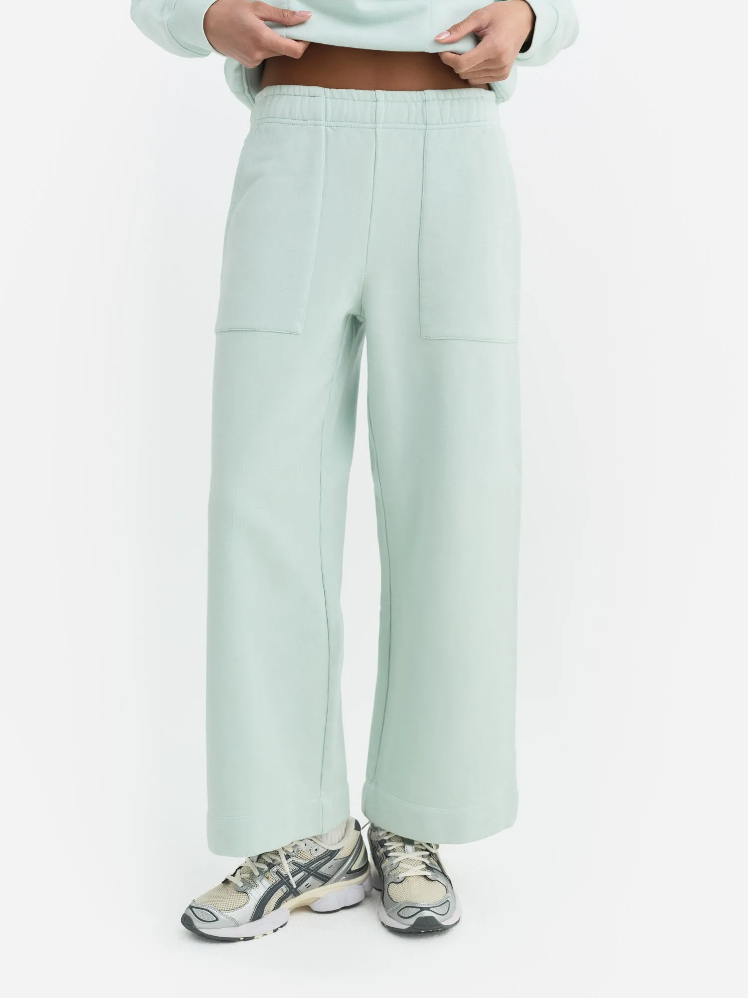 Organic Fleece Wide Leg Pant sold by MATE the Label product image thumbnail 2