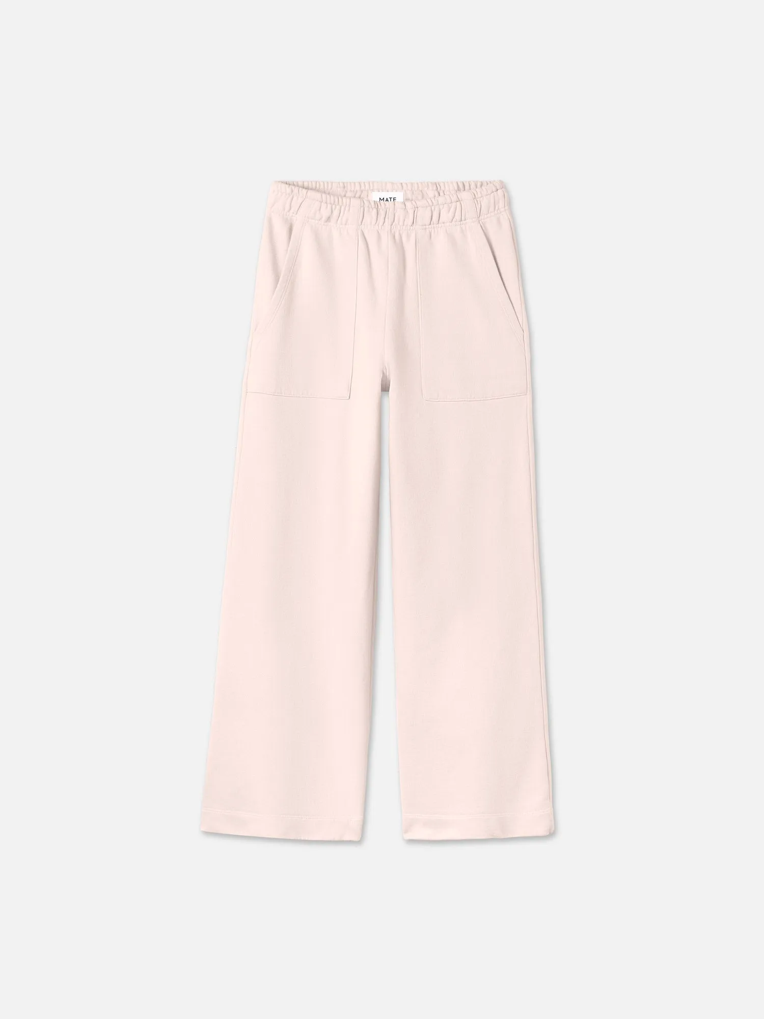 Organic Fleece Wide Leg Pant sold by MATE the Label product image thumbnail 3