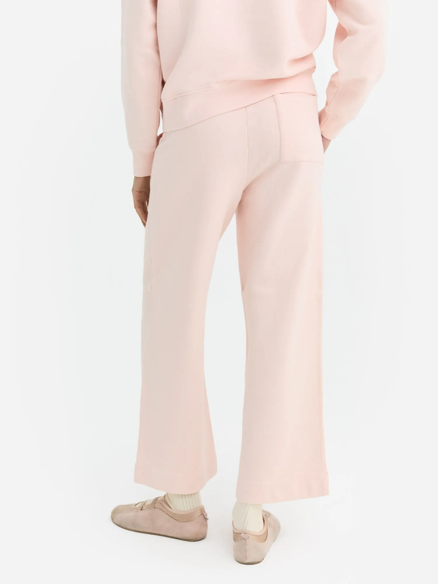 Organic Fleece Wide Leg Pant sold by MATE the Label product image thumbnail 5