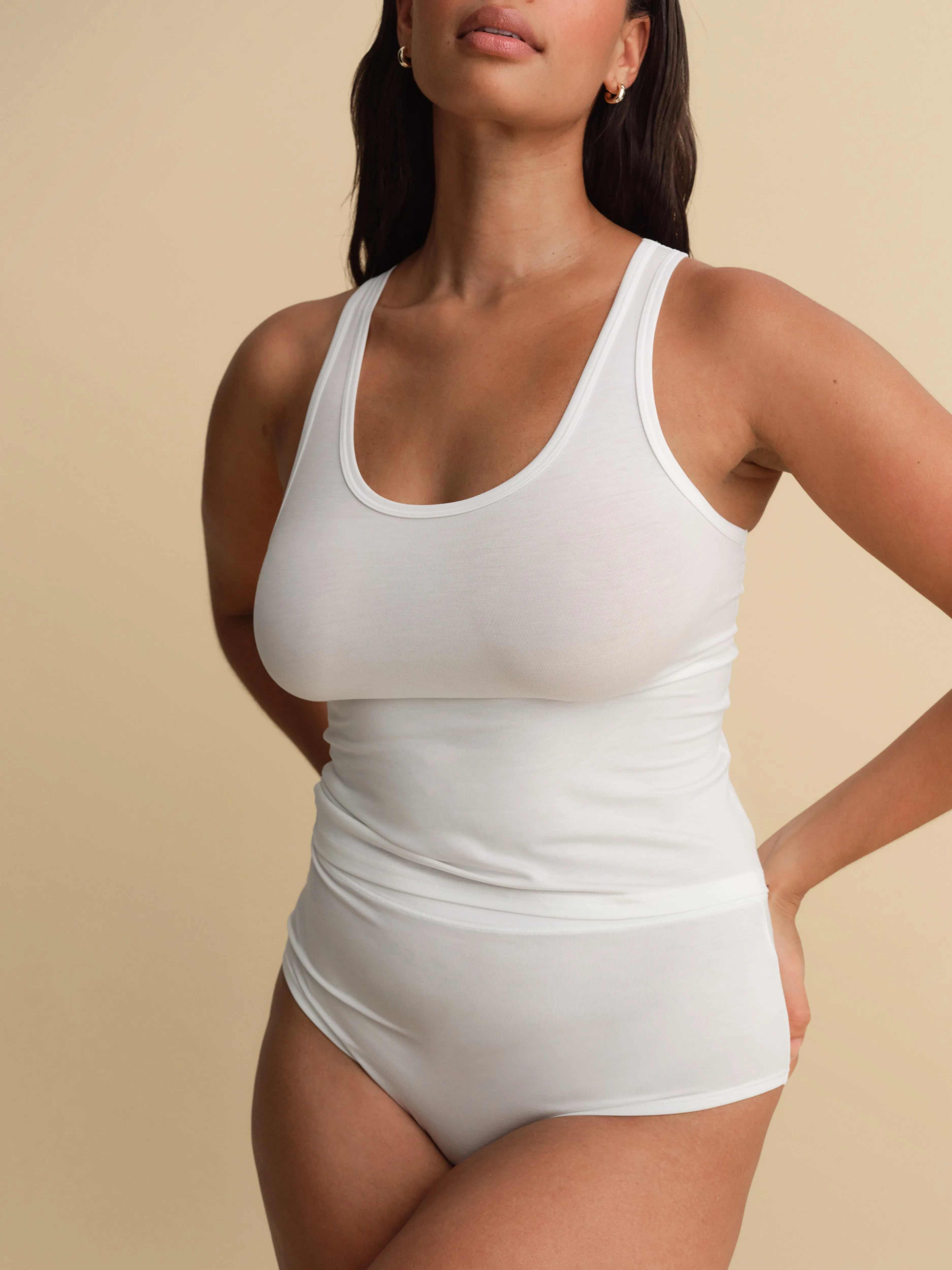 Tencel Comfort Easy Tank sold by MATE the Label product image thumbnail 2