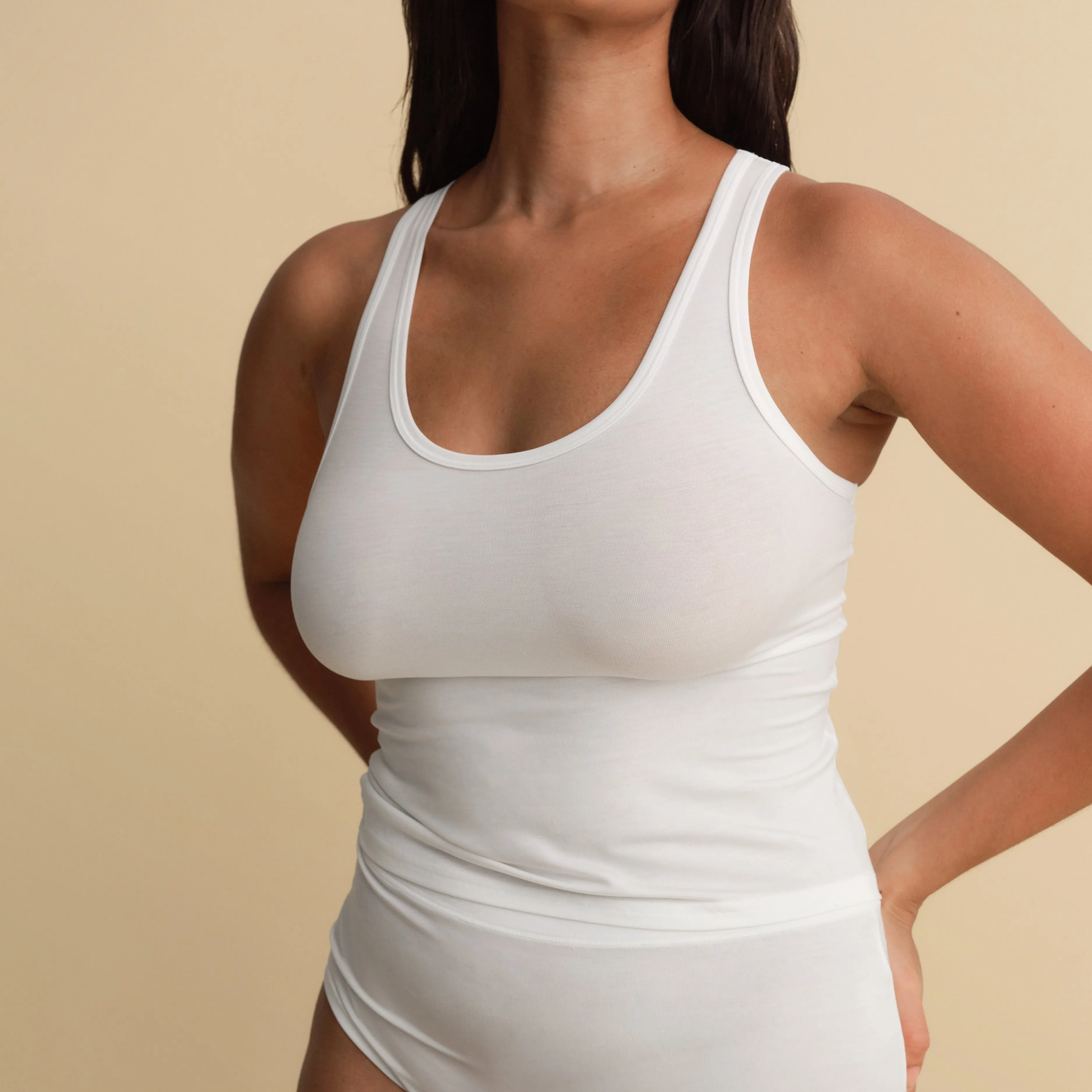 Tencel Comfort Easy Tank sold by MATE the Label