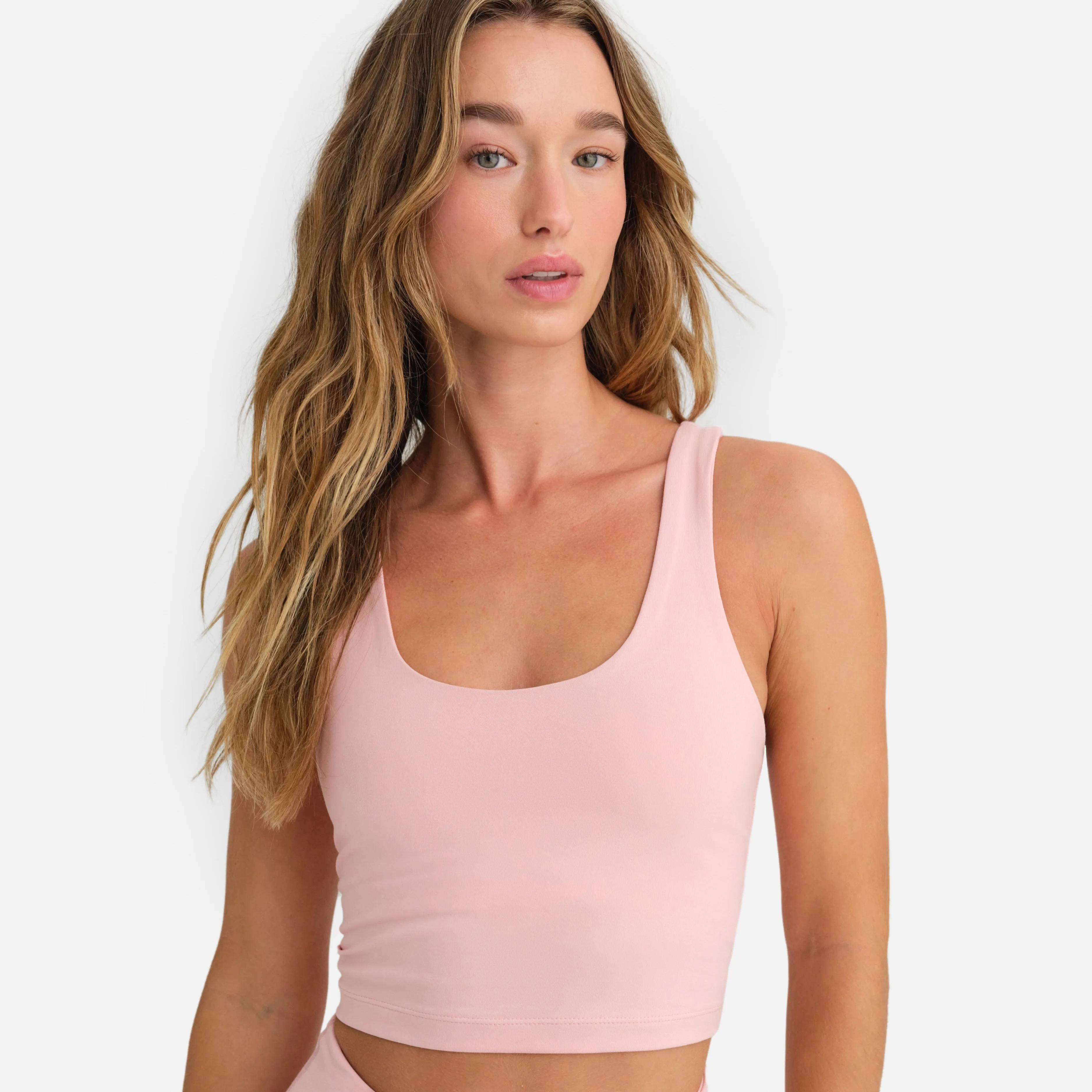 Organic Stretch Racer Tank sold by MATE the Label