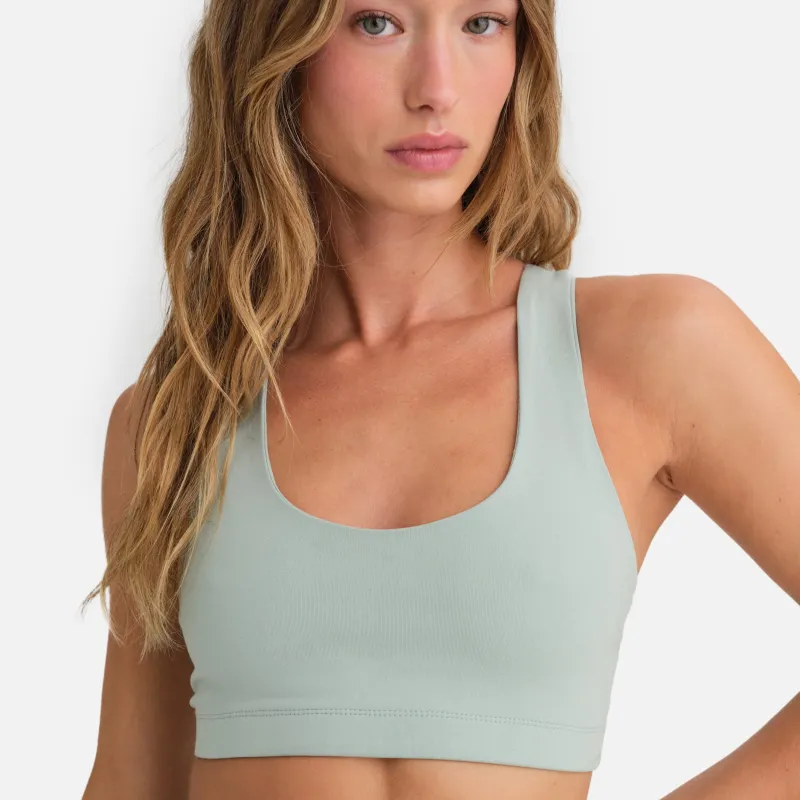 Organic Stretch Sports Bra sold by MATE the Label