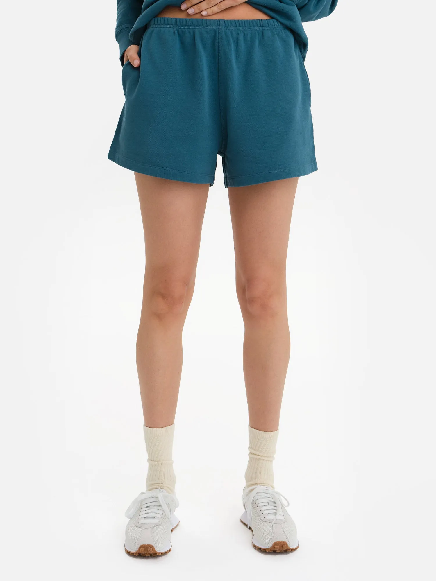 Organic Lightweight Terry Track Shorts sold by MATE the Label product image thumbnail 2