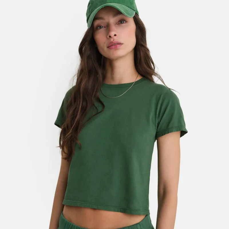 Organic Cotton Shrunken Tee sold by MATE the Label