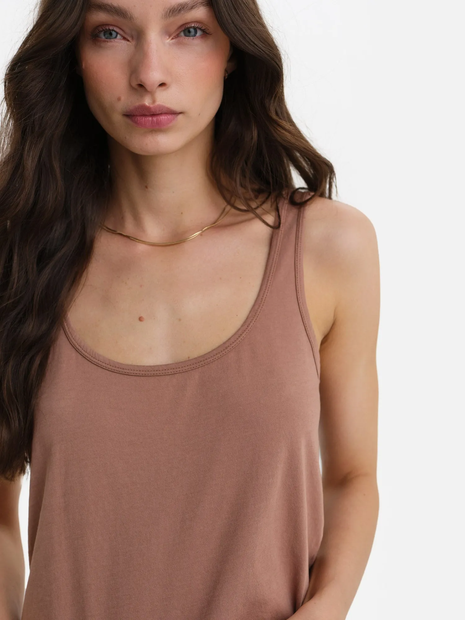 Organic Cotton Layering Tank sold by MATE the Label product image thumbnail 3