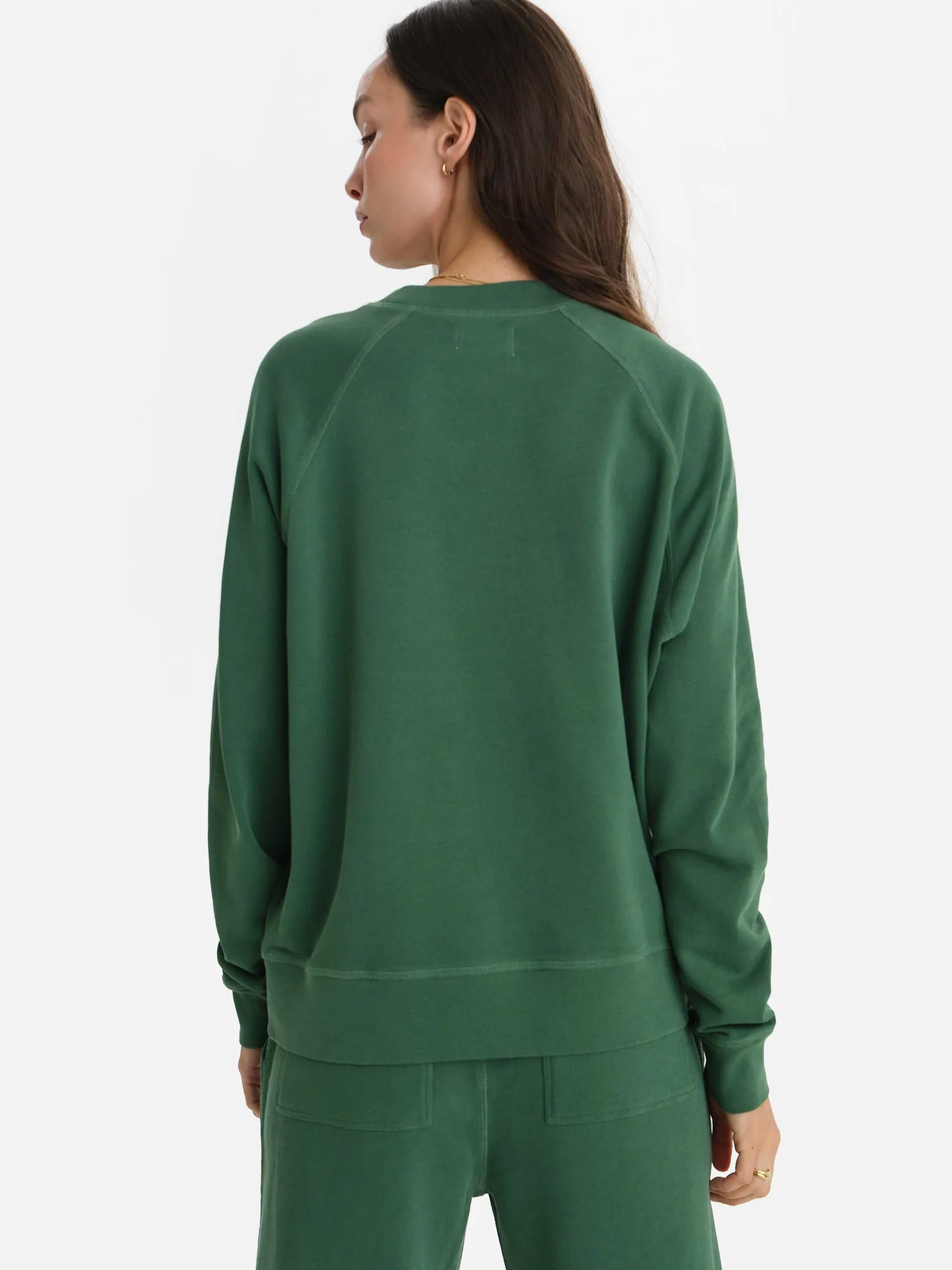 Organic Lightweight Terry Raglan Sweatshirt sold by MATE the Label product image thumbnail 5