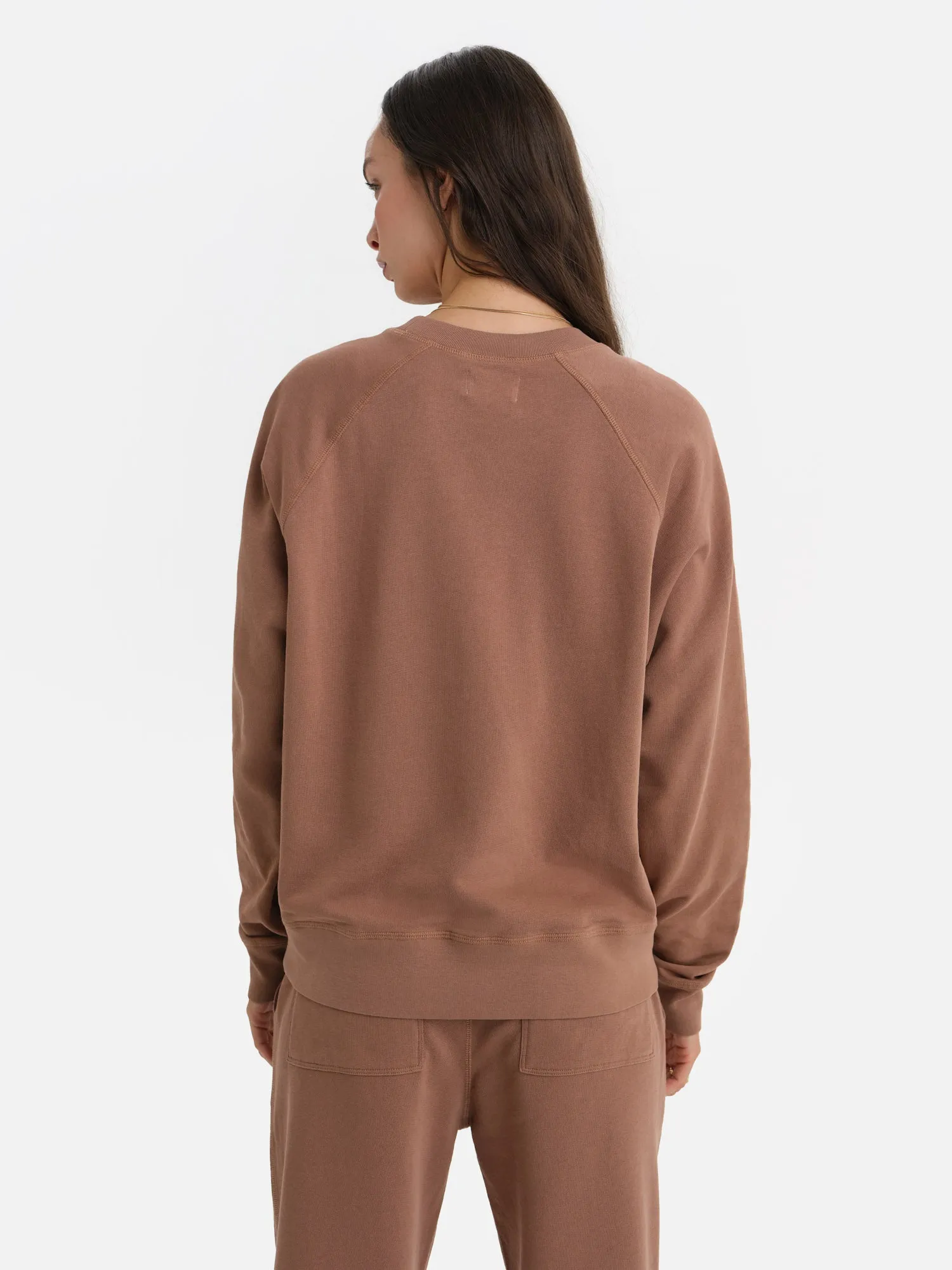 Organic Lightweight Terry Raglan Sweatshirt sold by MATE the Label product image thumbnail 5