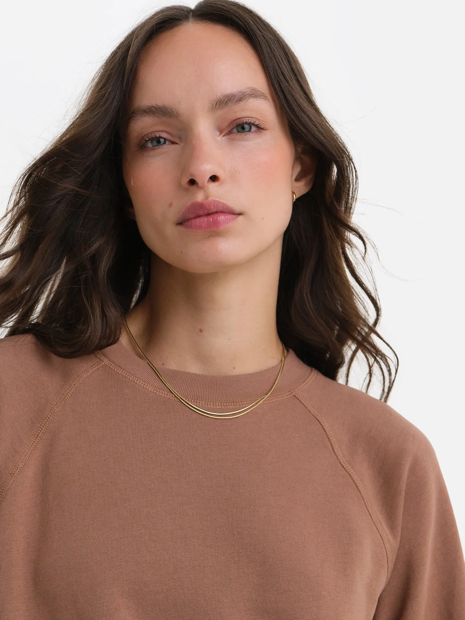 Organic Lightweight Terry Raglan Sweatshirt sold by MATE the Label product image thumbnail 3