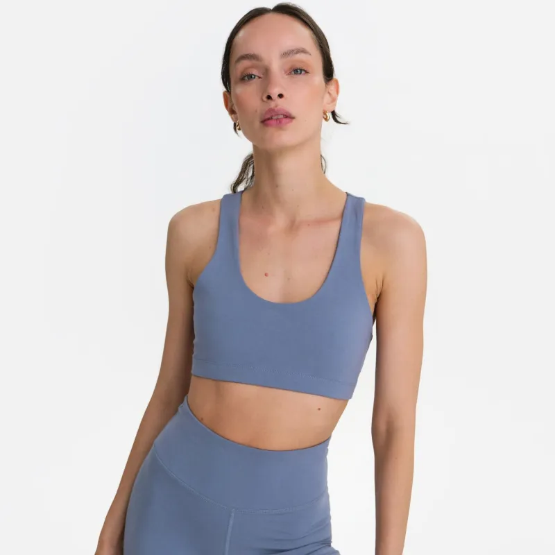 Organic Stretch Sports Bra sold by MATE the Label