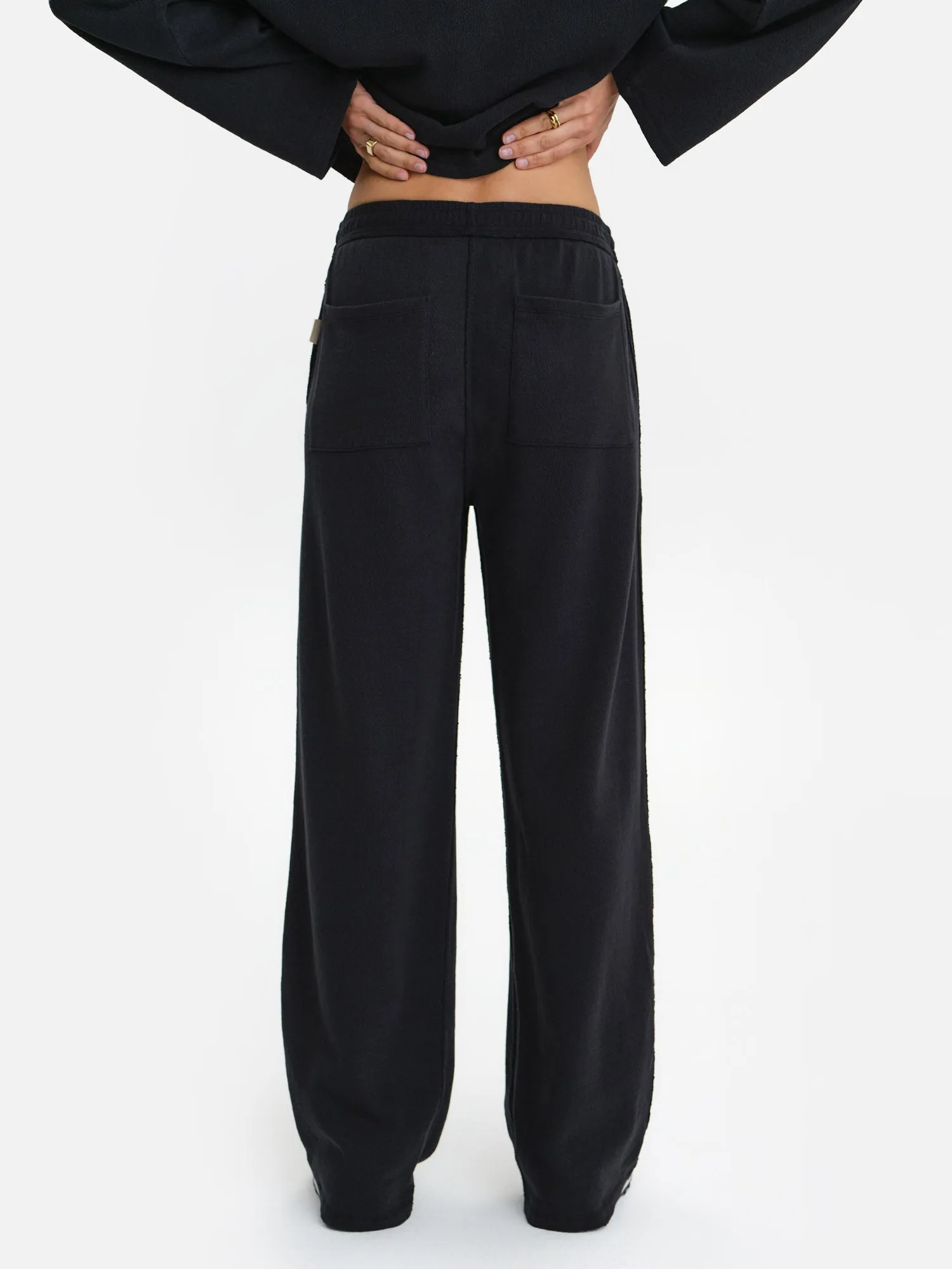Textured Knit Straight Leg Pant sold by MATE the Label product image thumbnail 5