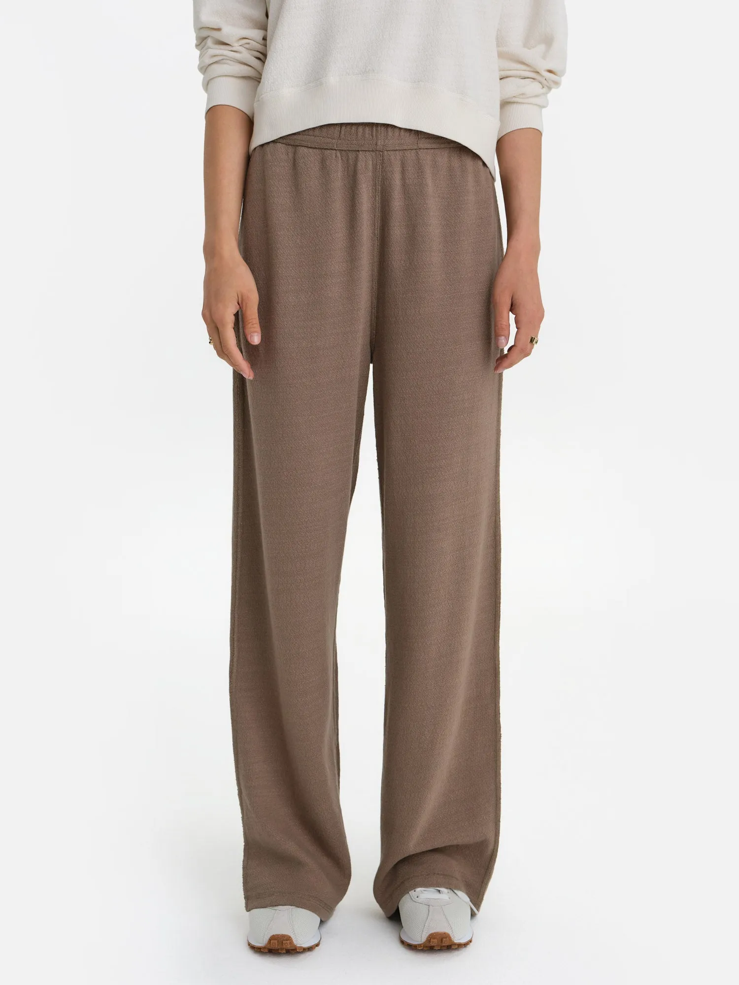 Textured Knit Straight Leg Pant sold by MATE the Label product image thumbnail 2