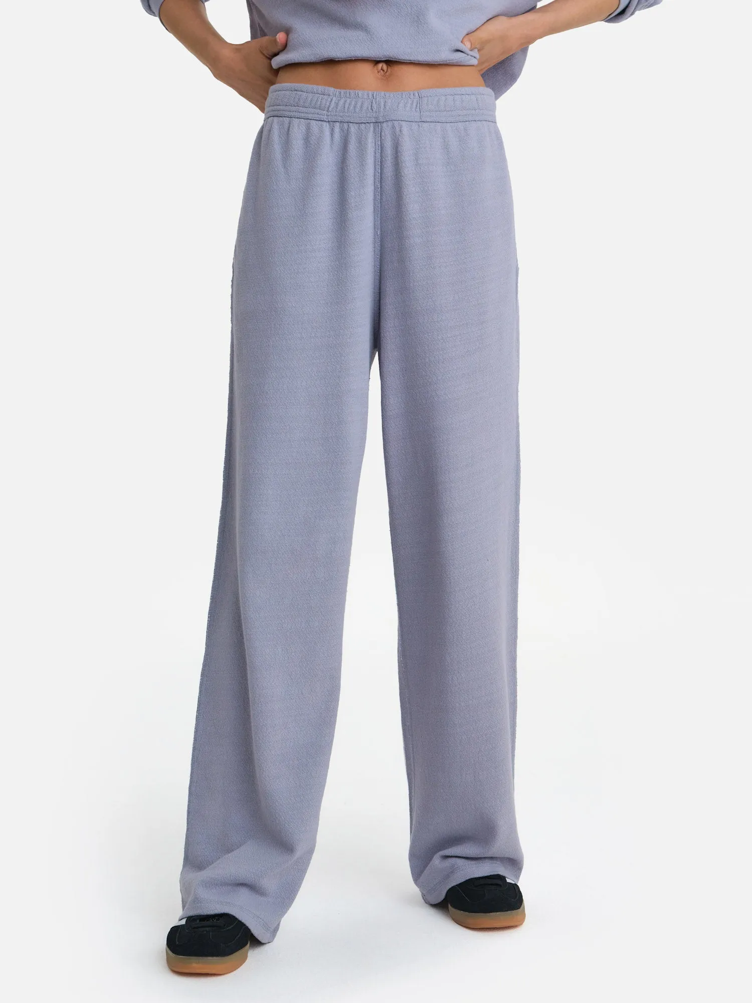 Textured Knit Straight Leg Pant sold by MATE the Label product image thumbnail 2