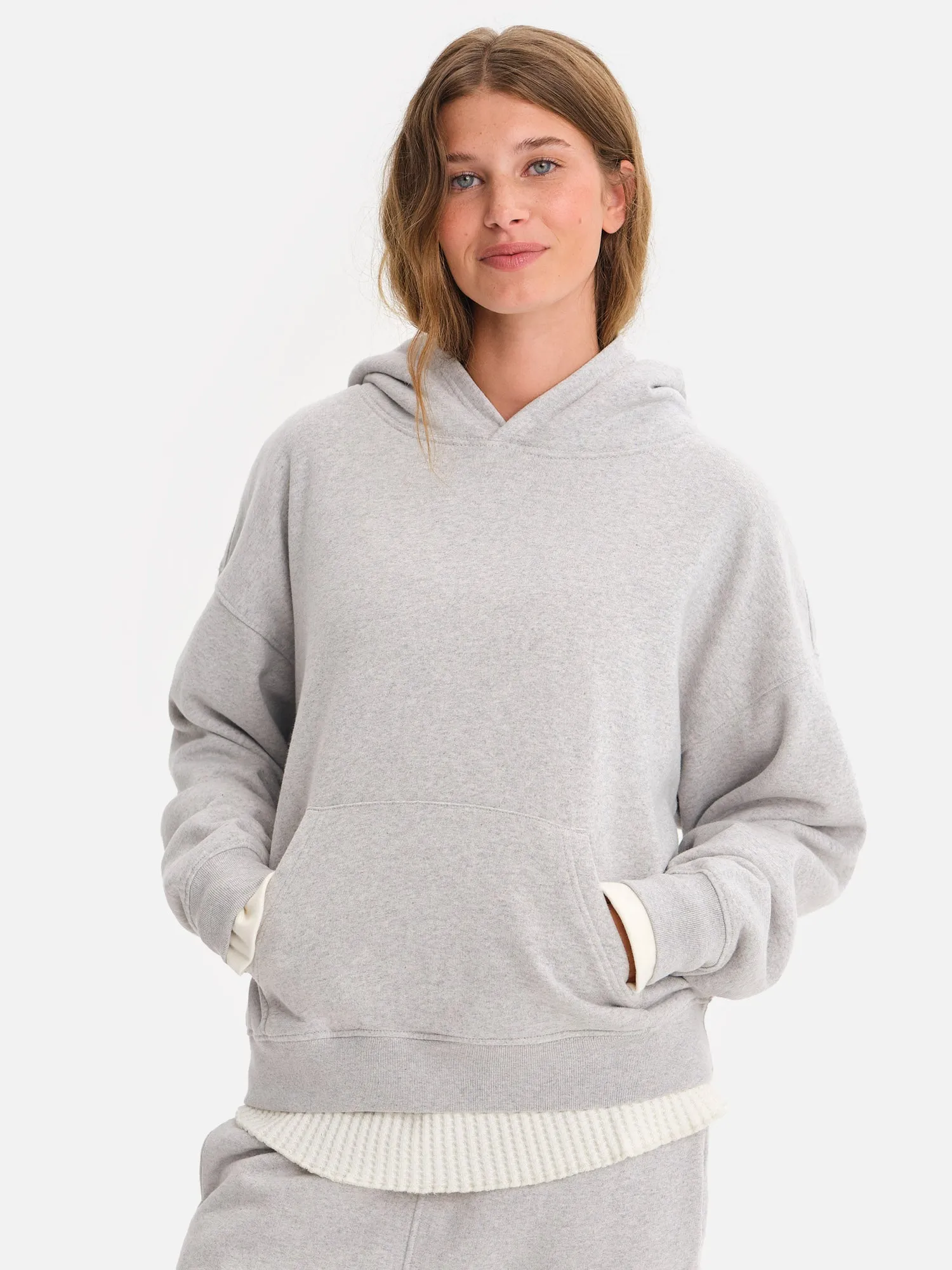 Organic Fleece Pocket Hoodie sold by MATE the Label product image thumbnail 2