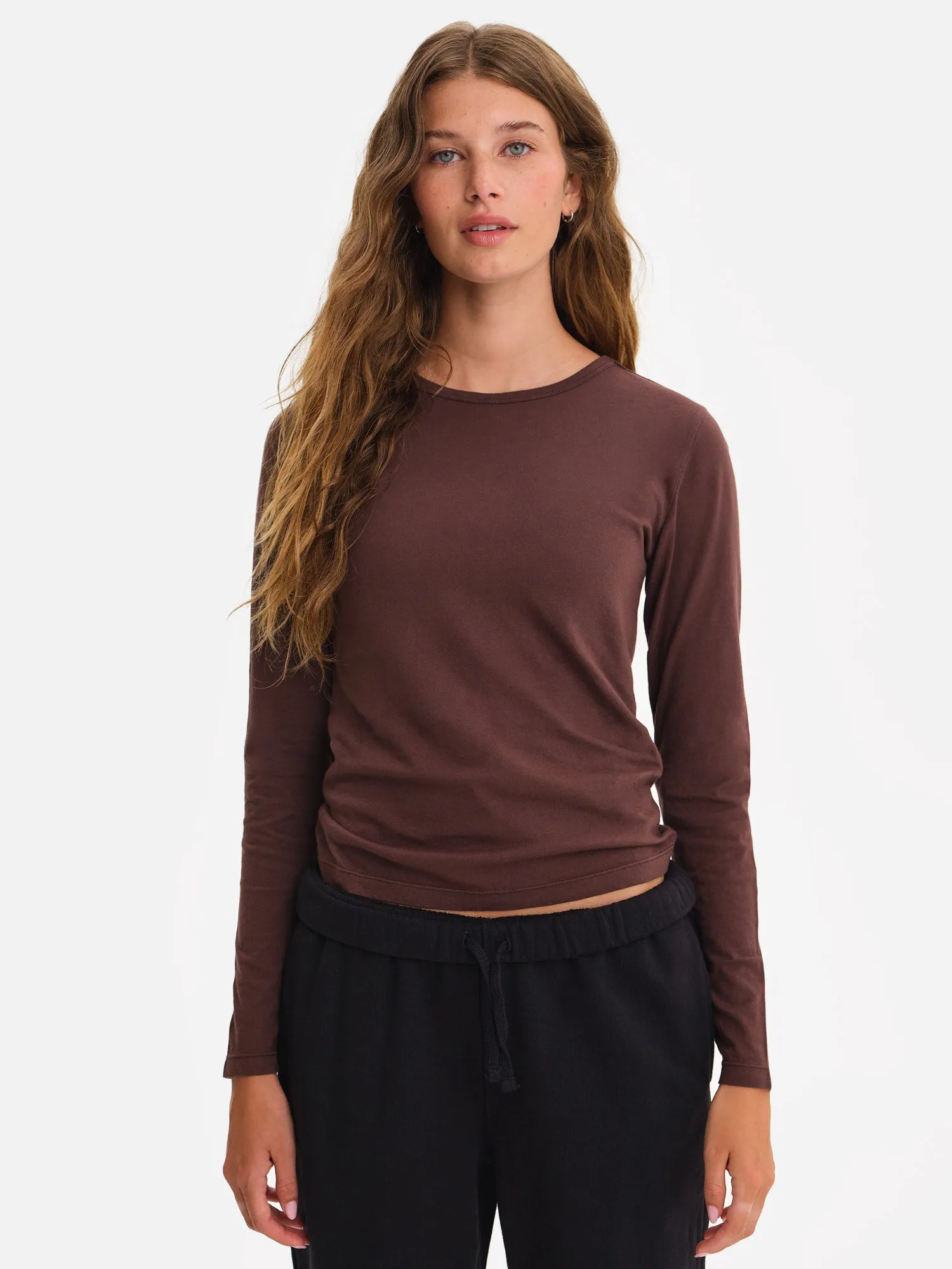 Organic Cotton Long Sleeve Layering Tee sold by MATE the Label product image thumbnail 2