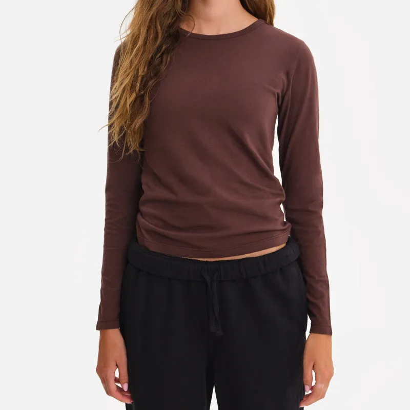 Organic Cotton Long Sleeve Layering Tee sold by MATE the Label