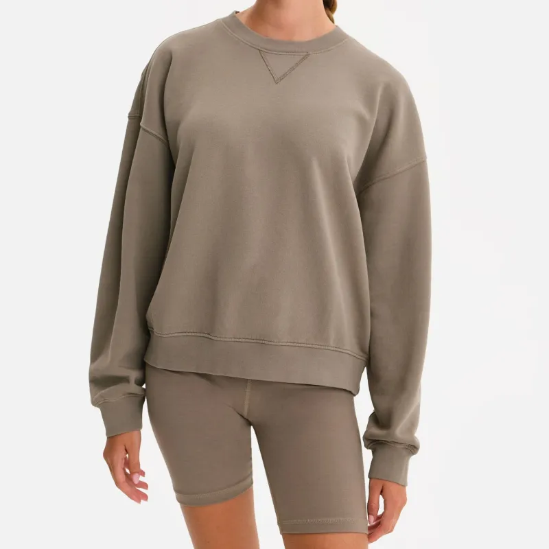 Organic Fleece Relaxed Crewneck Sweatshirt sold by MATE the Label
