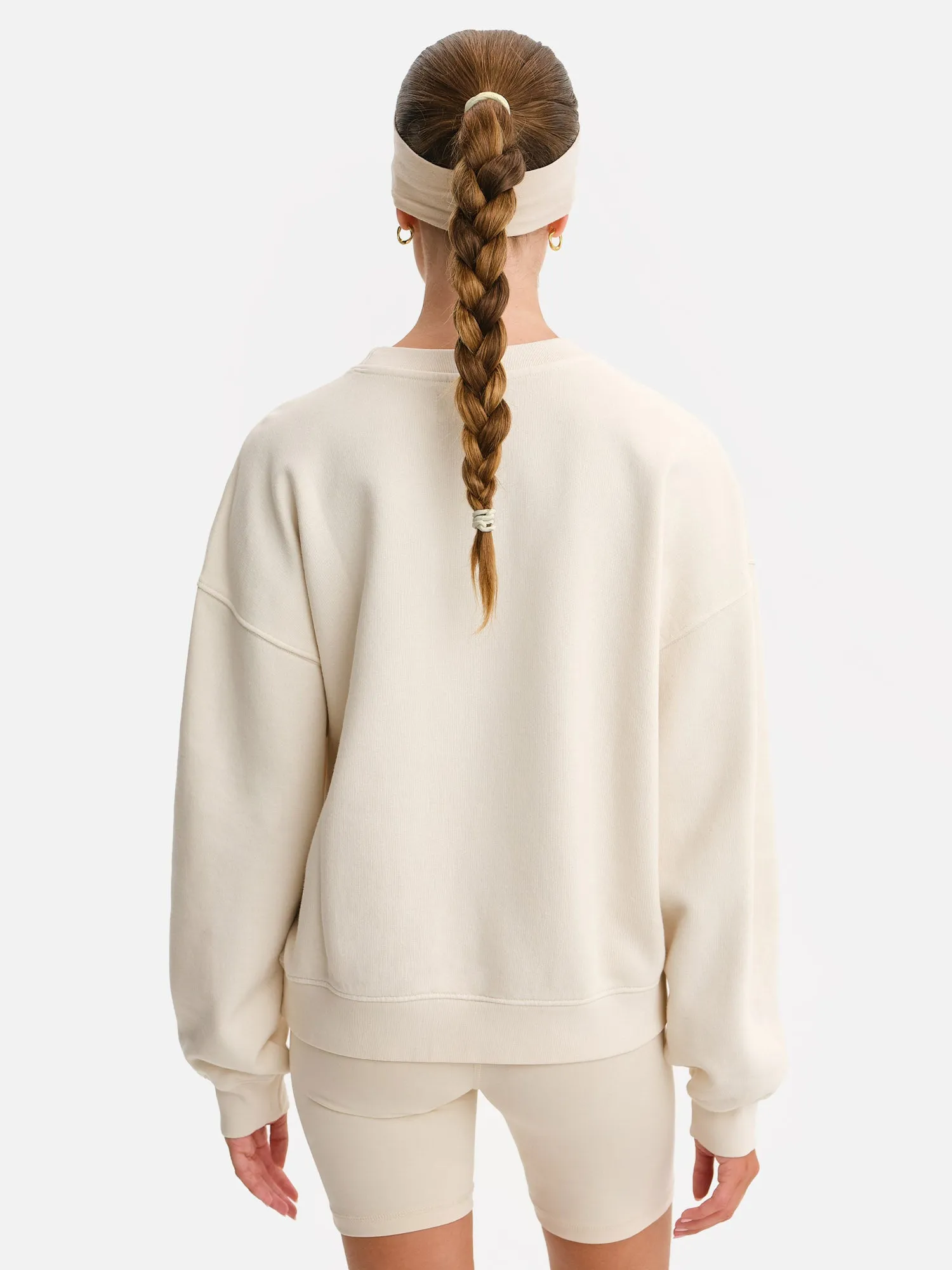 Organic Fleece Relaxed Crewneck Sweatshirt sold by MATE the Label product image thumbnail 5