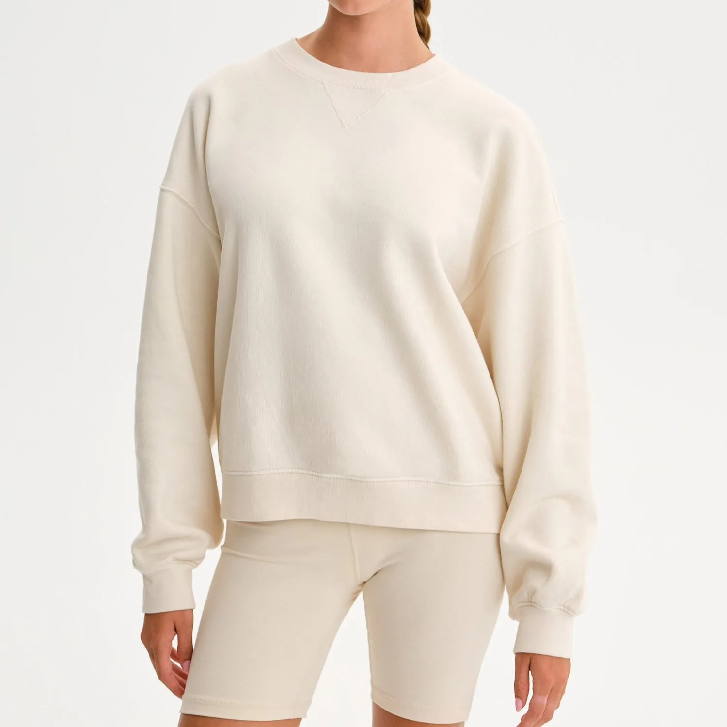 Organic Fleece Relaxed Crewneck Sweatshirt sold by MATE the Label