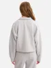 Organic Fleece Cropped Half-Zip Sweatshirt sold by MATE the Label