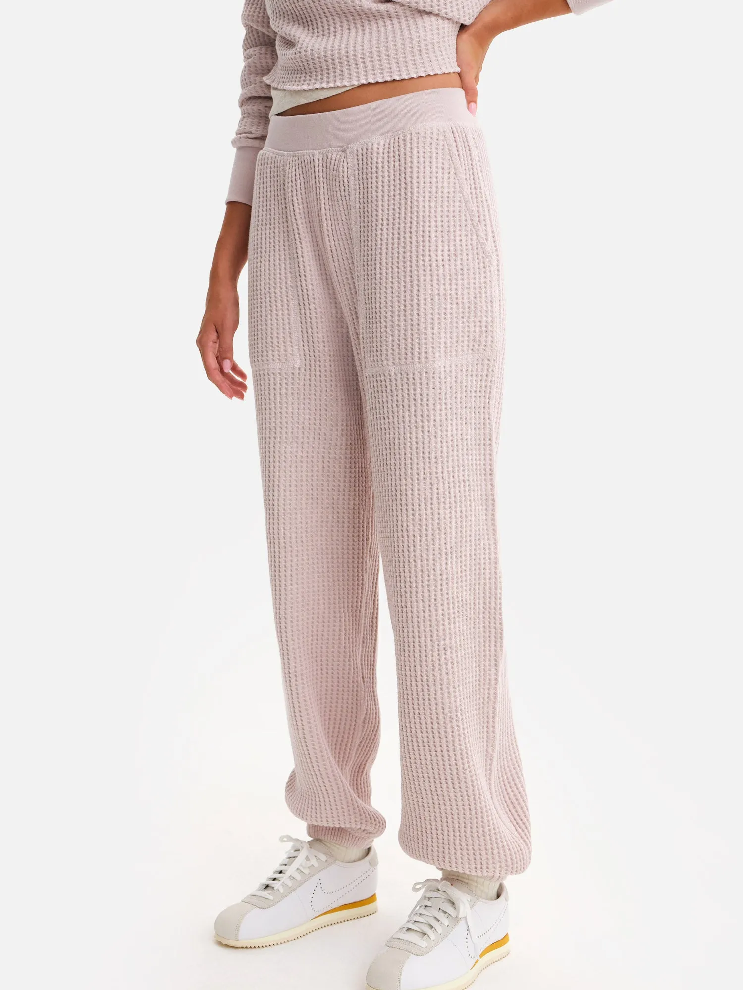 Organic Waffle Sweatpant sold by MATE the Label product image thumbnail 4