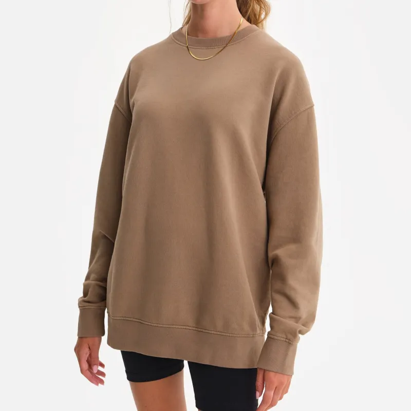 Organic Fleece Boyfriend Sweatshirt sold by MATE the Label
