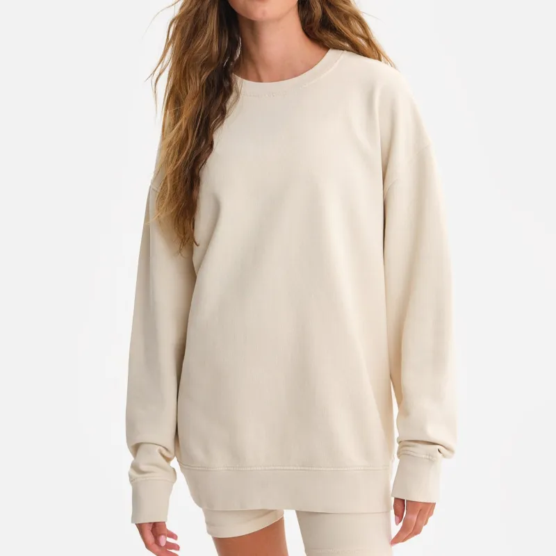 Organic Fleece Boyfriend Sweatshirt sold by MATE the Label