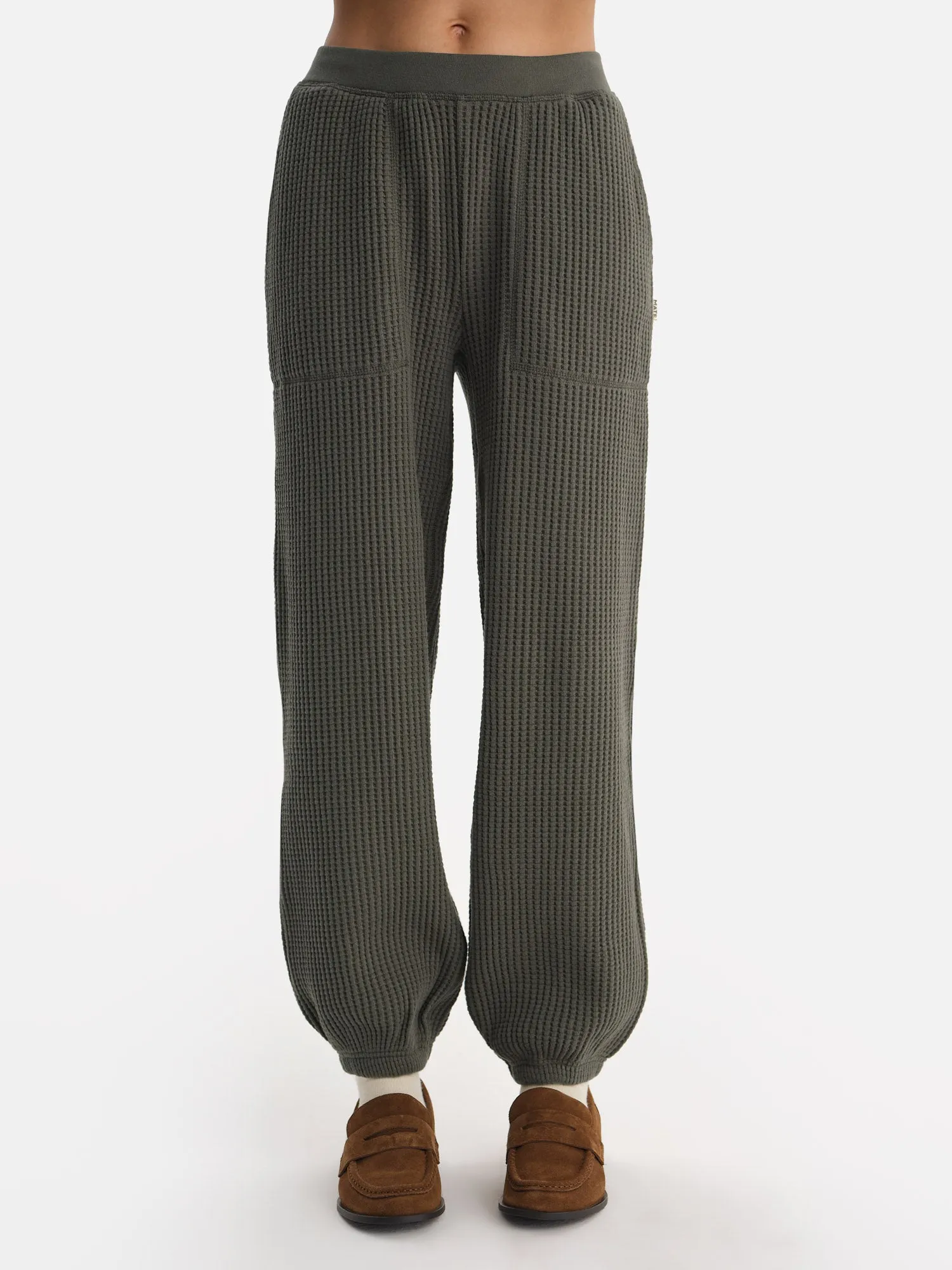 Organic Waffle Sweatpant sold by MATE the Label product image thumbnail 5