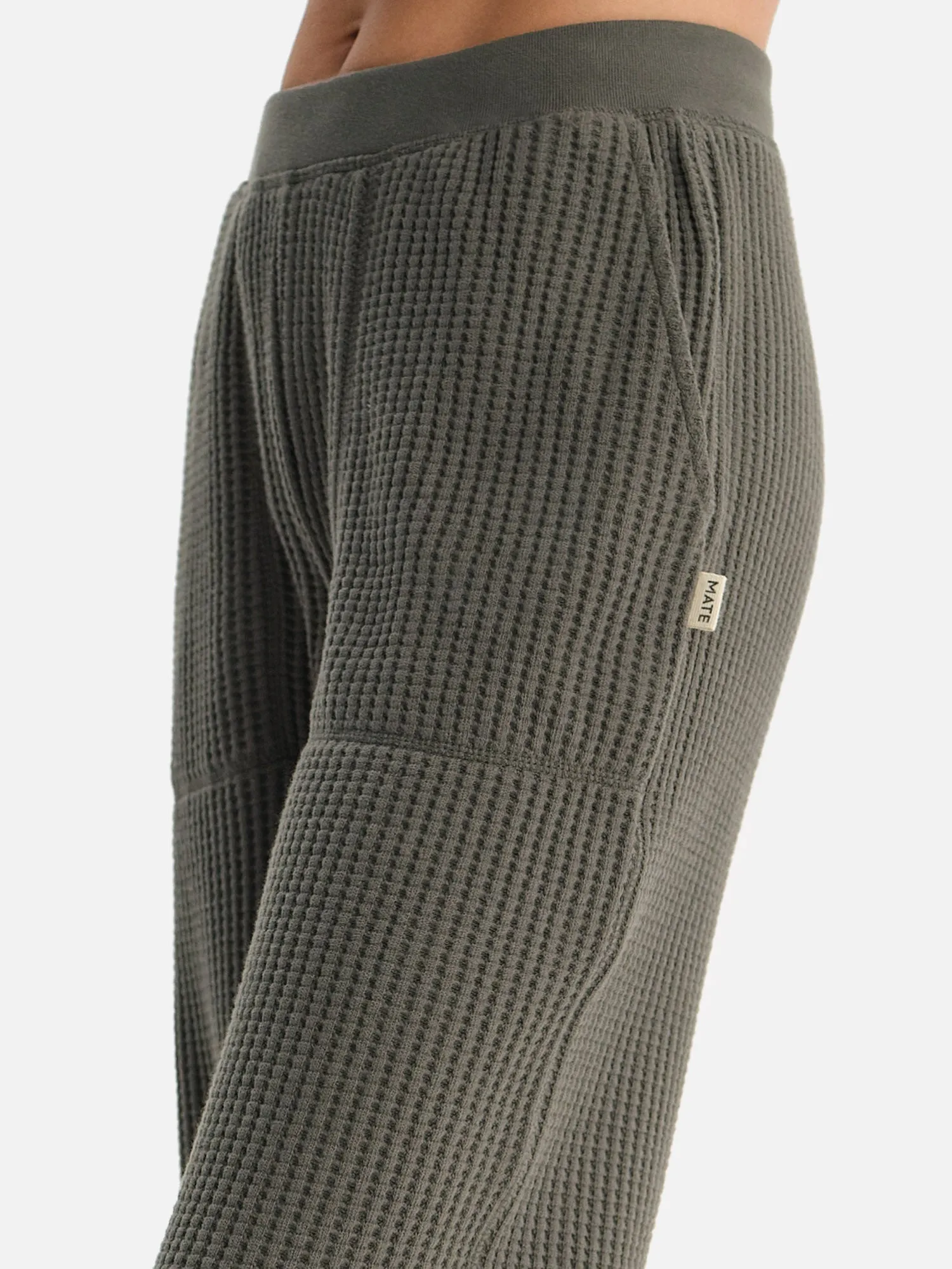 Organic Waffle Sweatpant sold by MATE the Label product image thumbnail 3