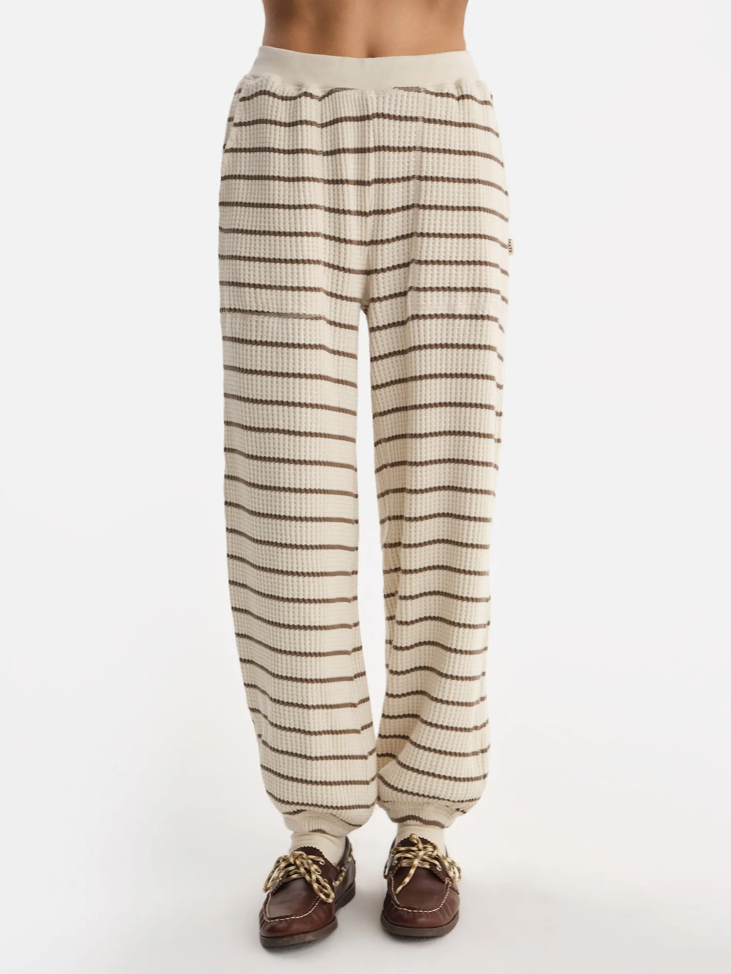 Organic Waffle Sweatpant sold by MATE the Label product image thumbnail 2