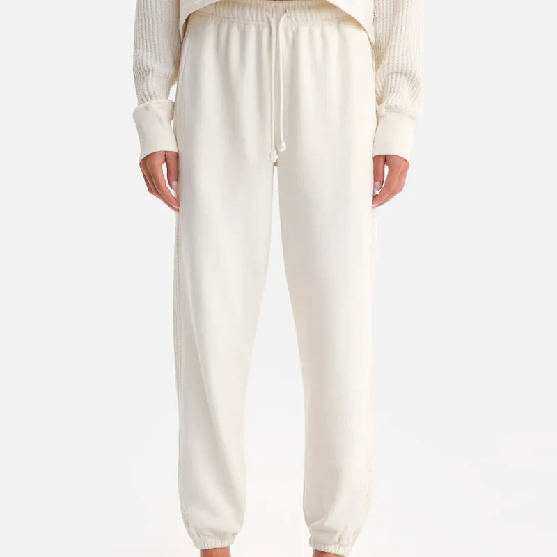 Organic Fleece and Waffle Relaxed Pocket Sweatpant sold by MATE the Label