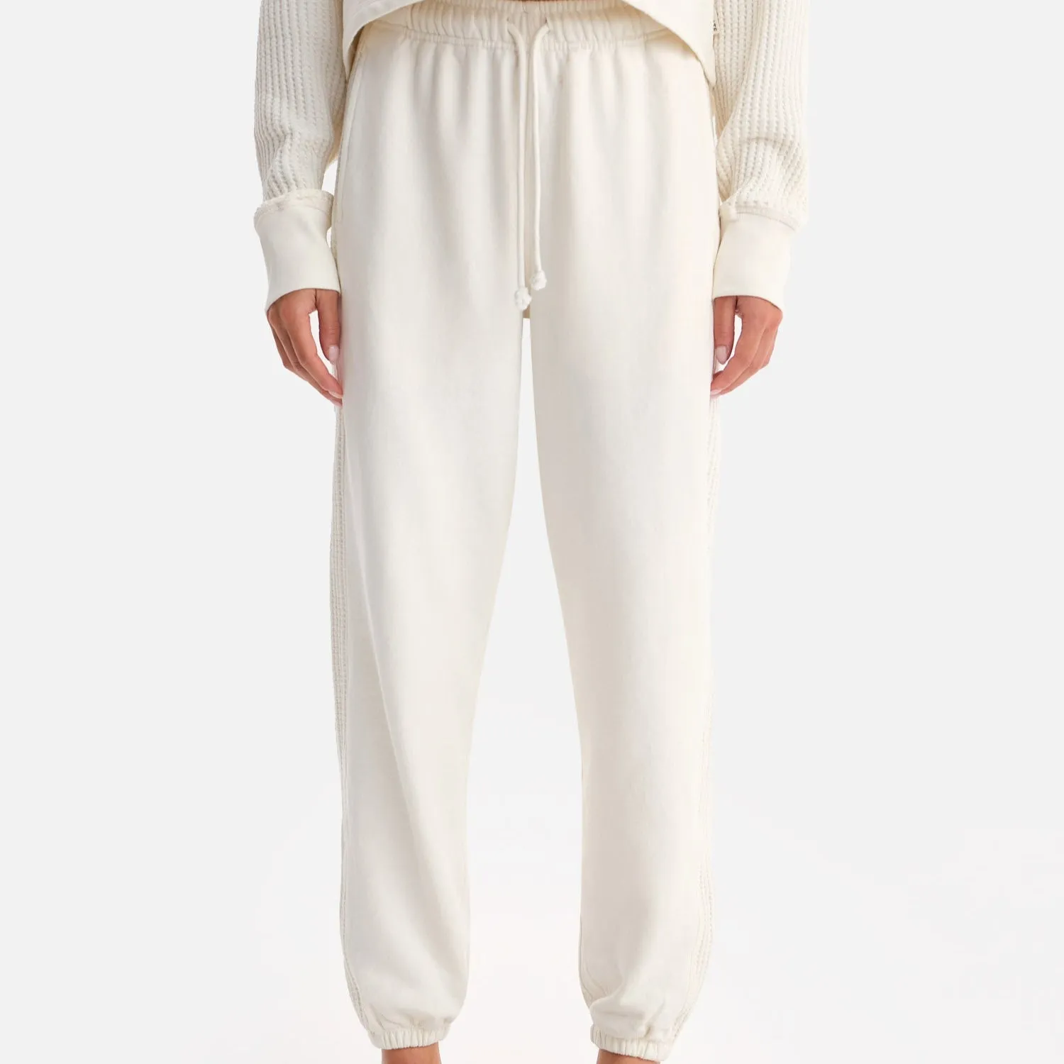 Organic Fleece and Waffle Relaxed Pocket Sweatpant sold by MATE the Label